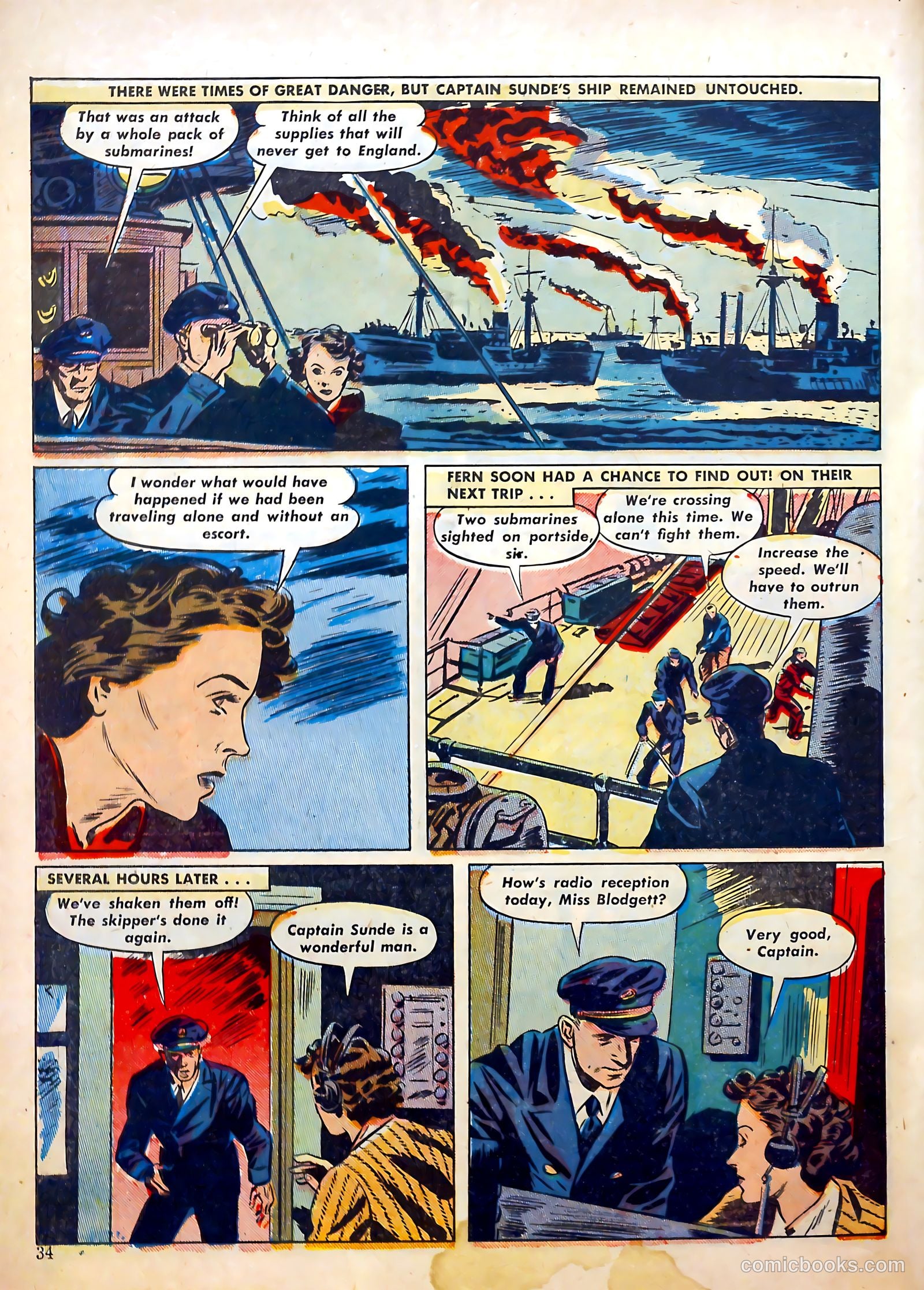 Calling All Girls #28 (1957) — page 34 of 60