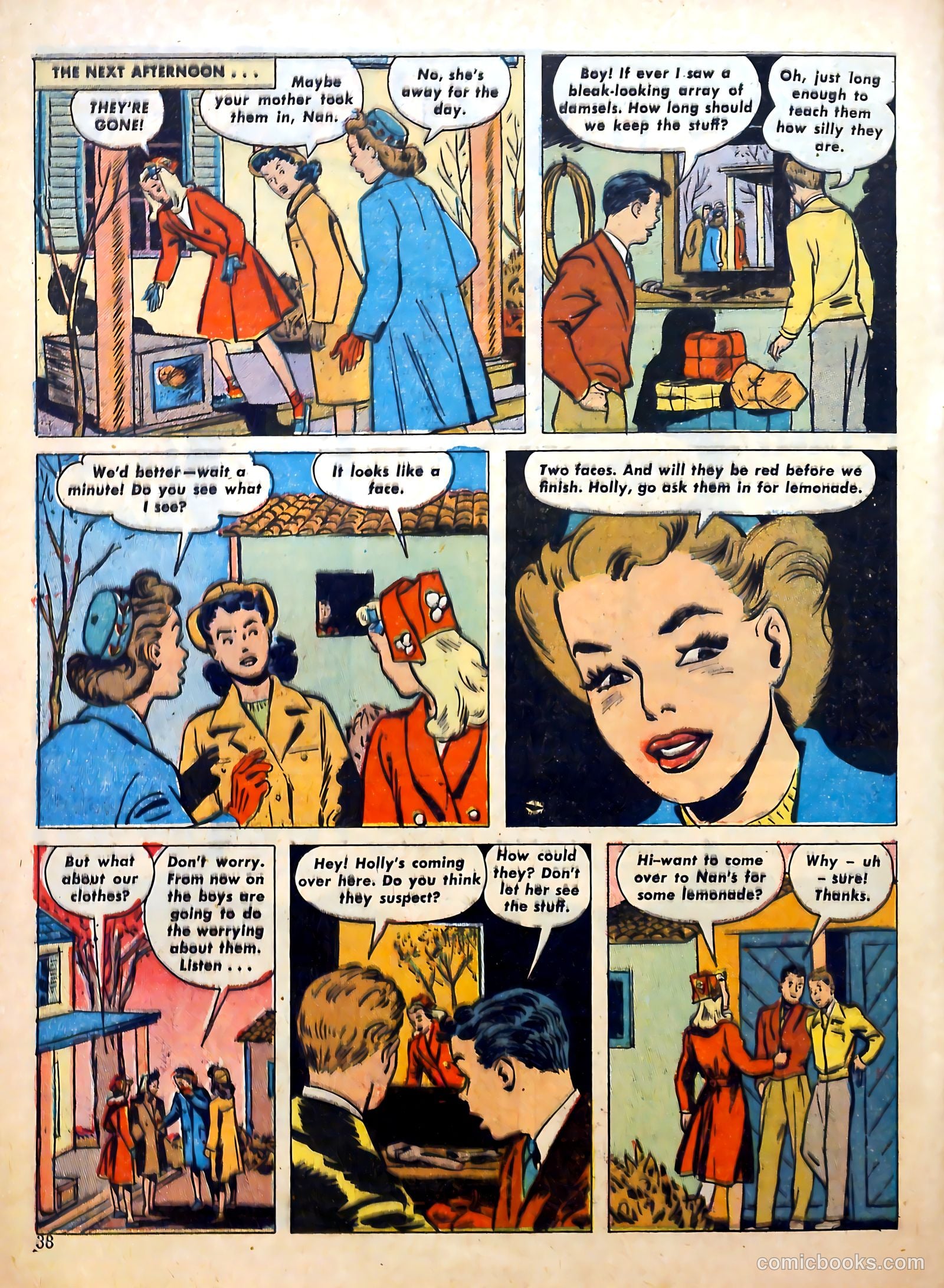 Calling All Girls #28 (1957) — page 38 of 60