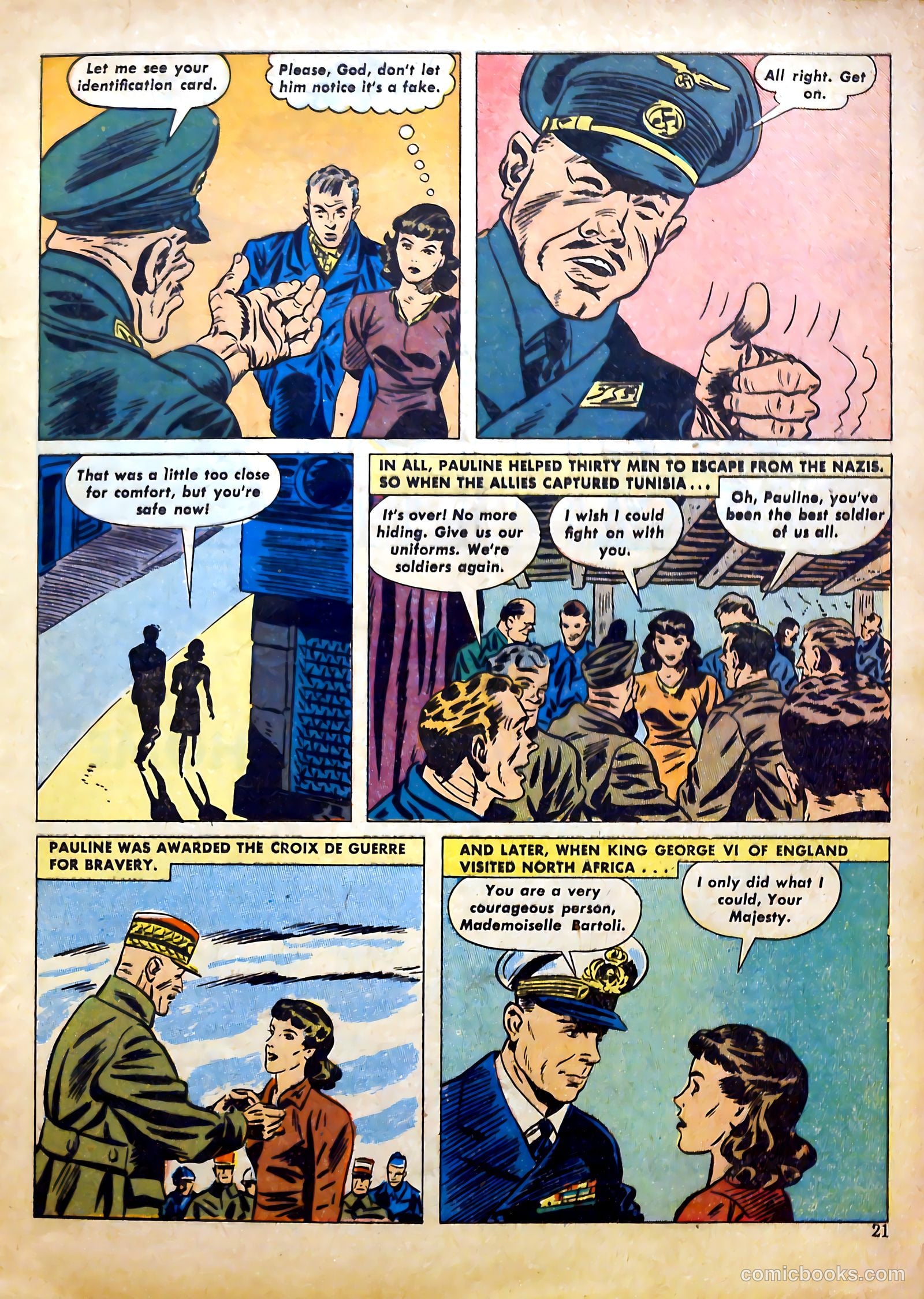 Calling All Girls #29 (1957) — page 21 of 62
