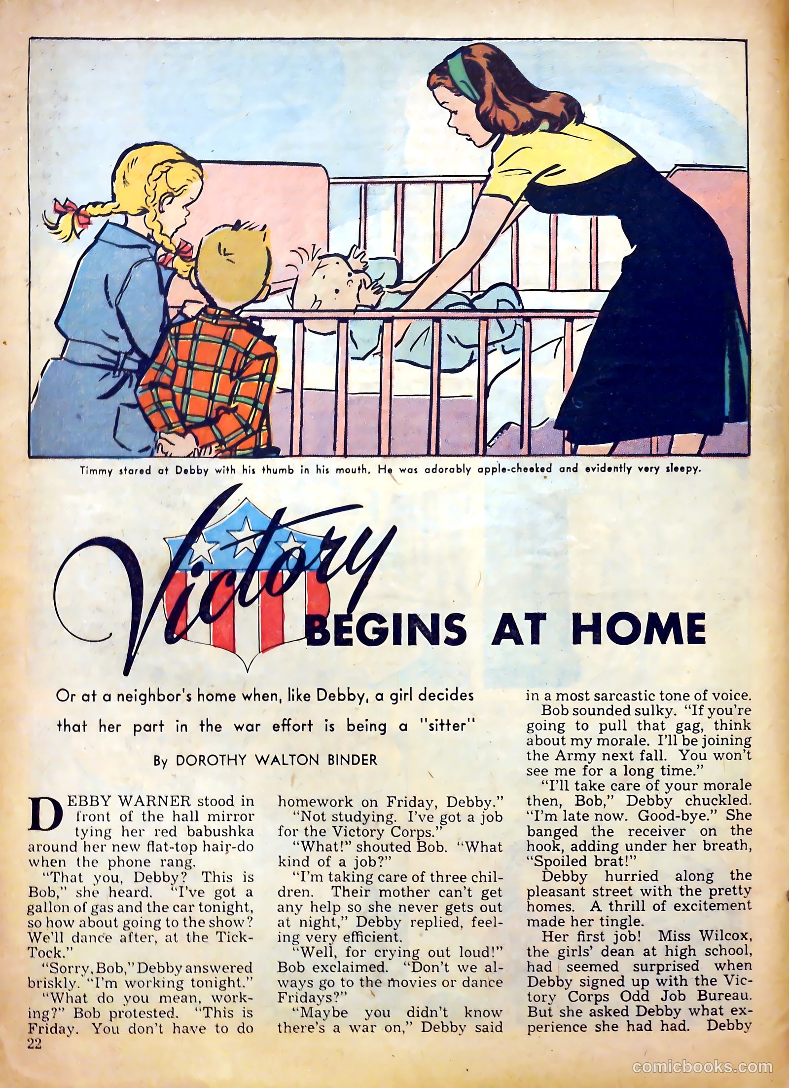 Calling All Girls #29 (1957) — page 22 of 62