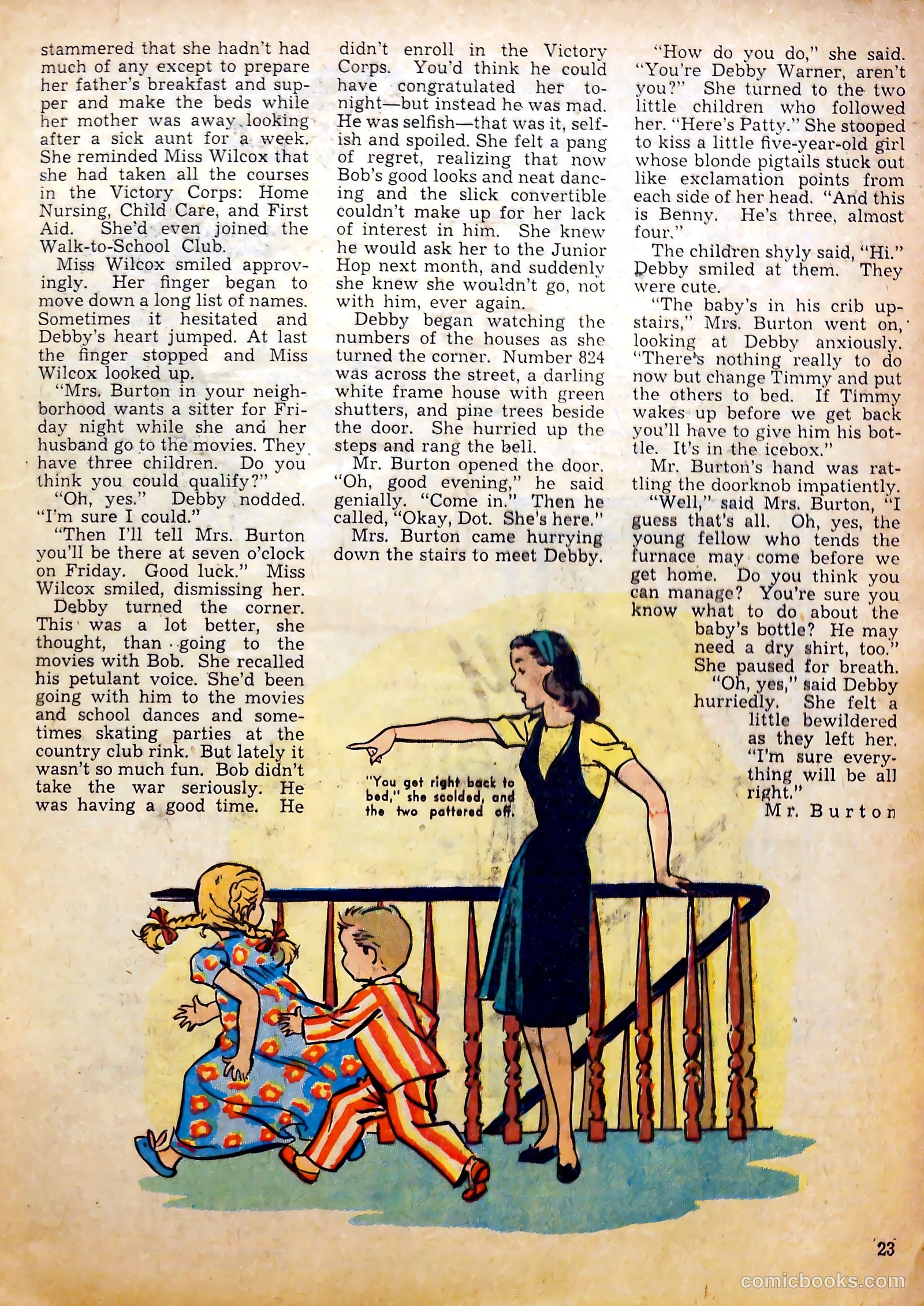 Calling All Girls #29 (1957) — page 23 of 62