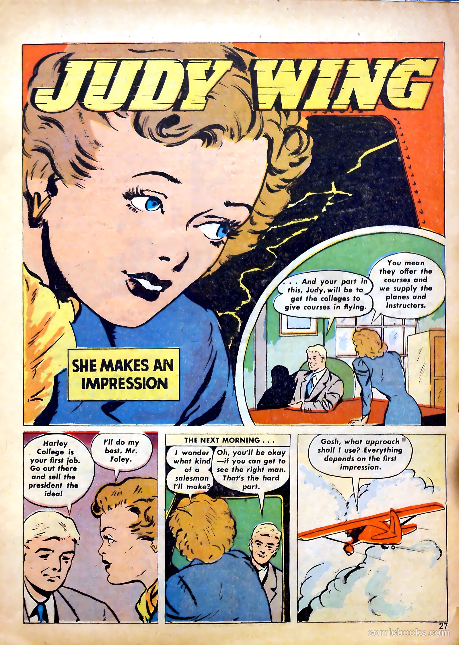 Calling All Girls #29 (1957) — page 27 of 62