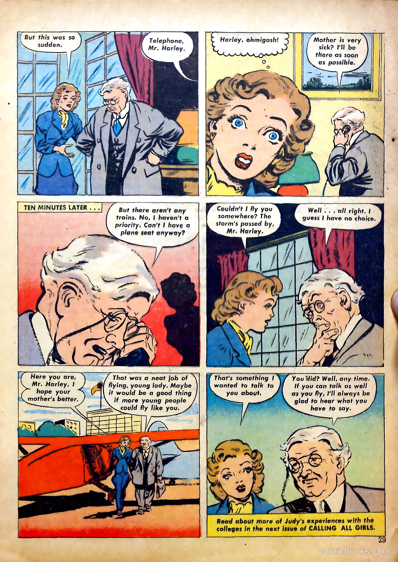 Calling All Girls #29 (1957) — page 29 of 62
