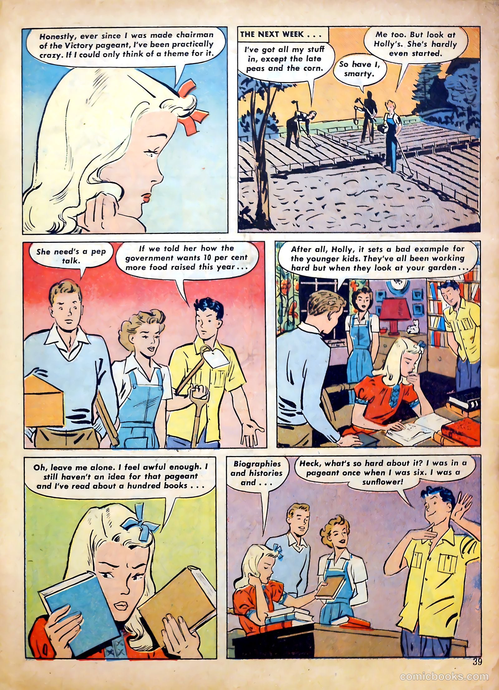 Calling All Girls #29 (1957) — page 39 of 62