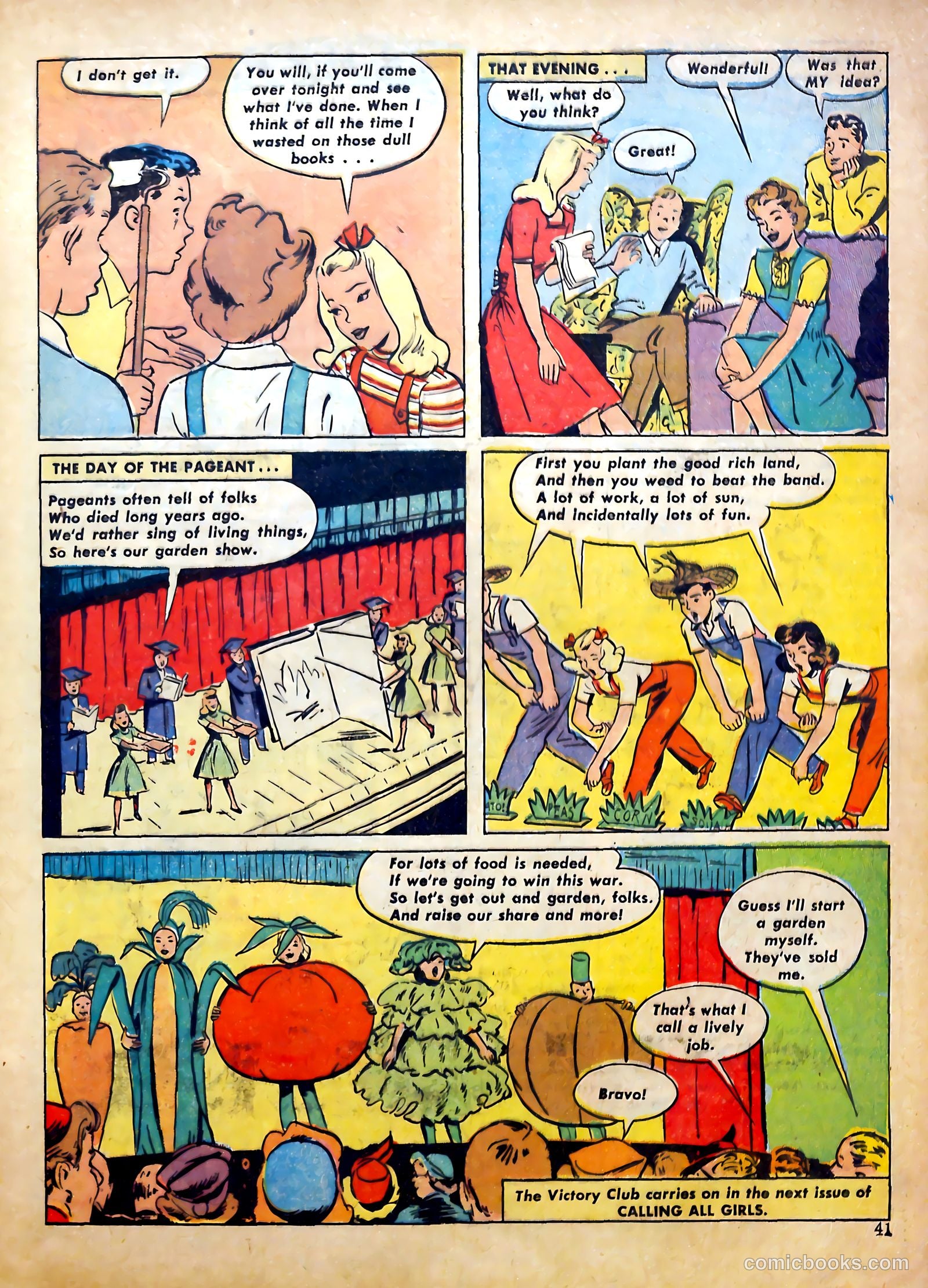 Calling All Girls #29 (1957) — page 41 of 62