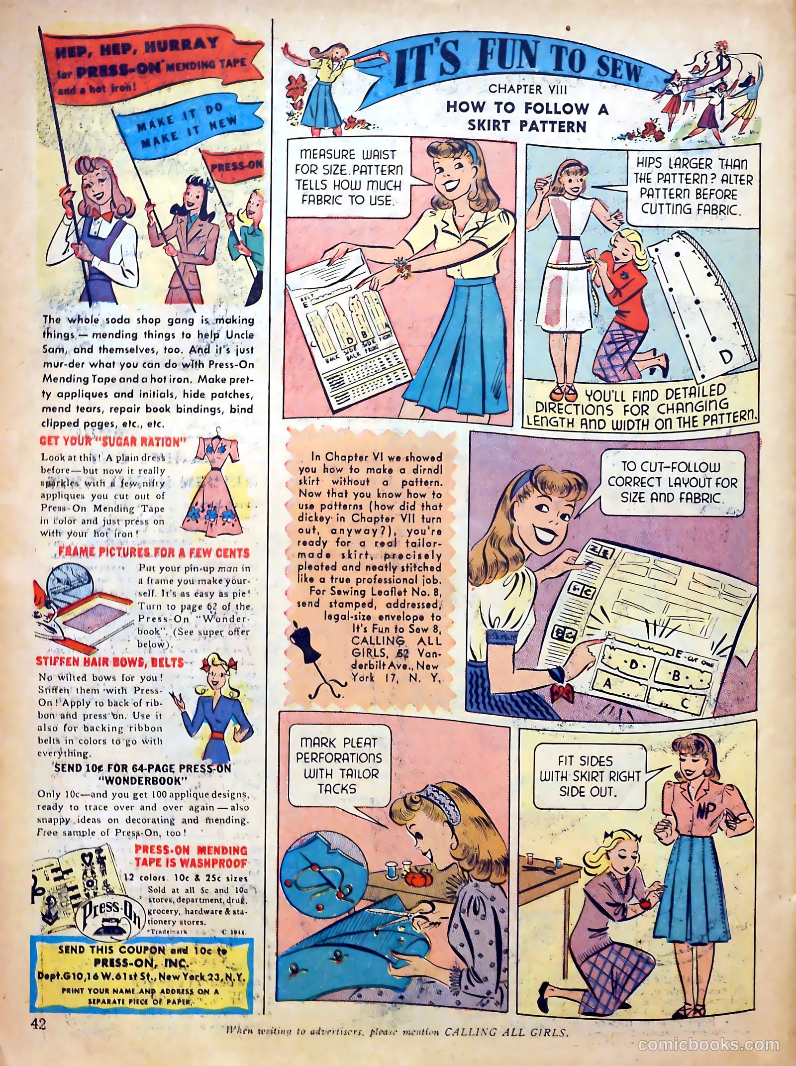 Calling All Girls #29 (1957) — page 42 of 62