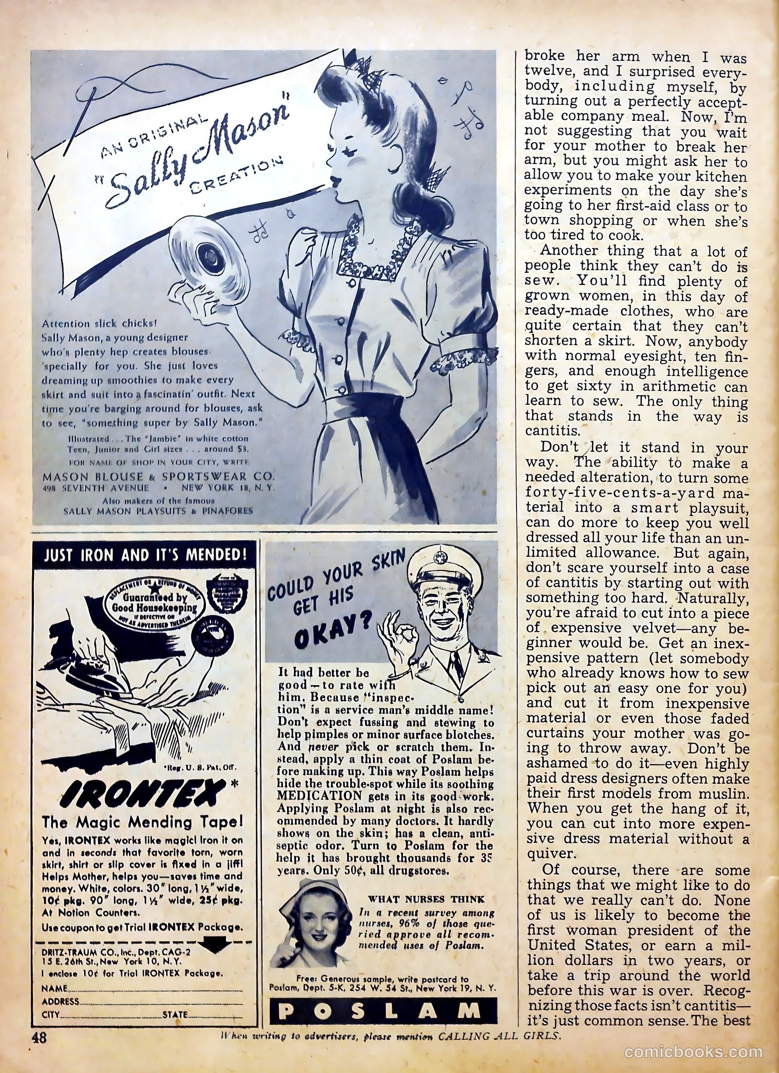 Calling All Girls #29 (1957) — page 48 of 62