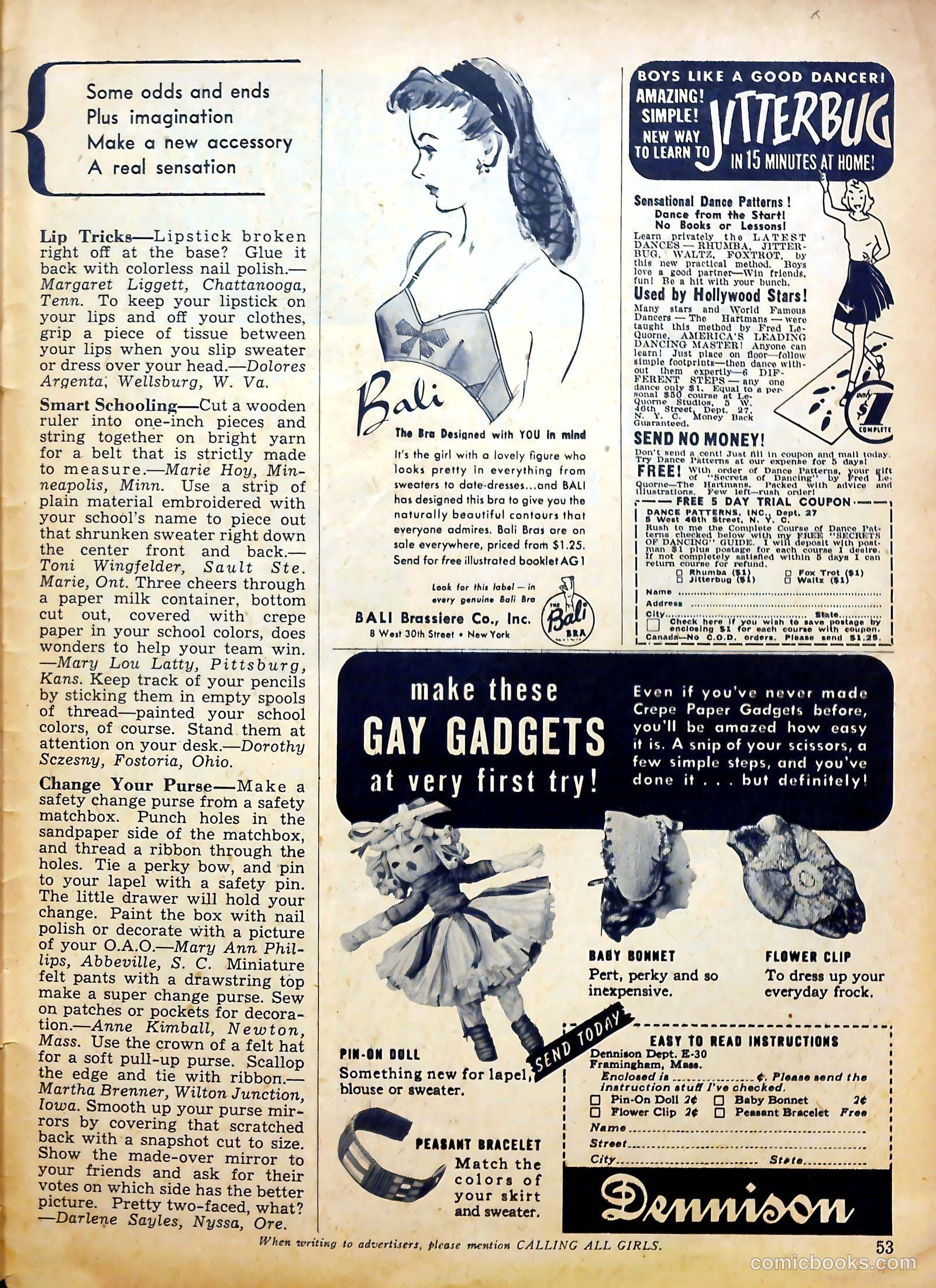 Calling All Girls #29 (1957) — page 53 of 62