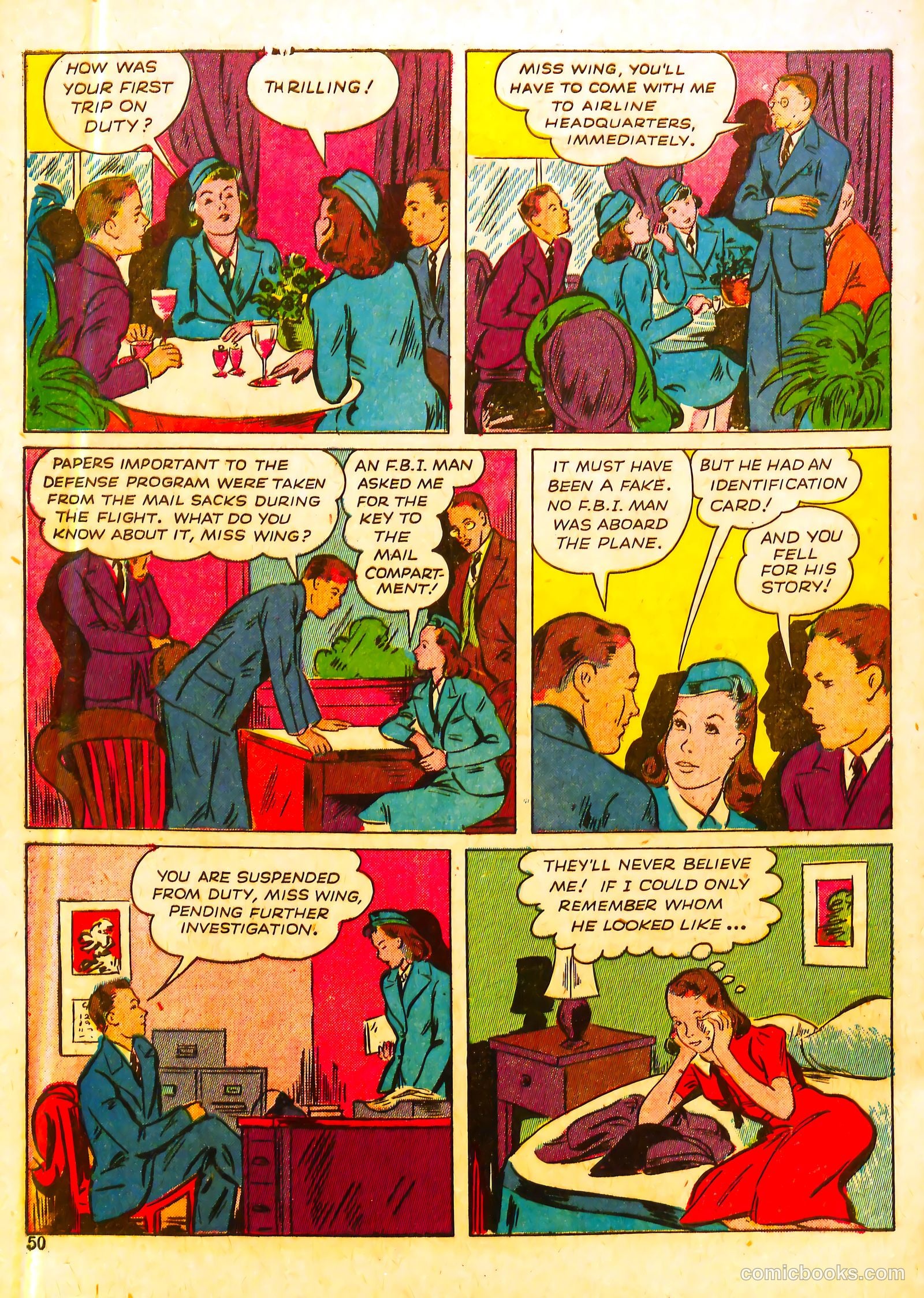 Calling All Girls #3 (1942) — page 52 of 68