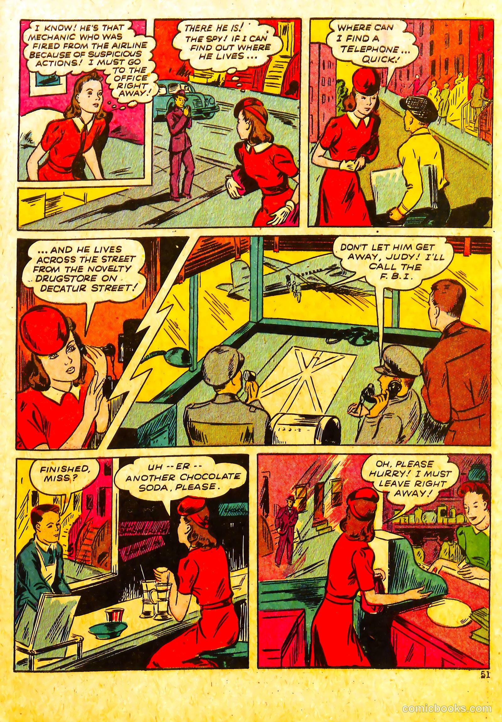 Calling All Girls #3 (1942) — page 53 of 68