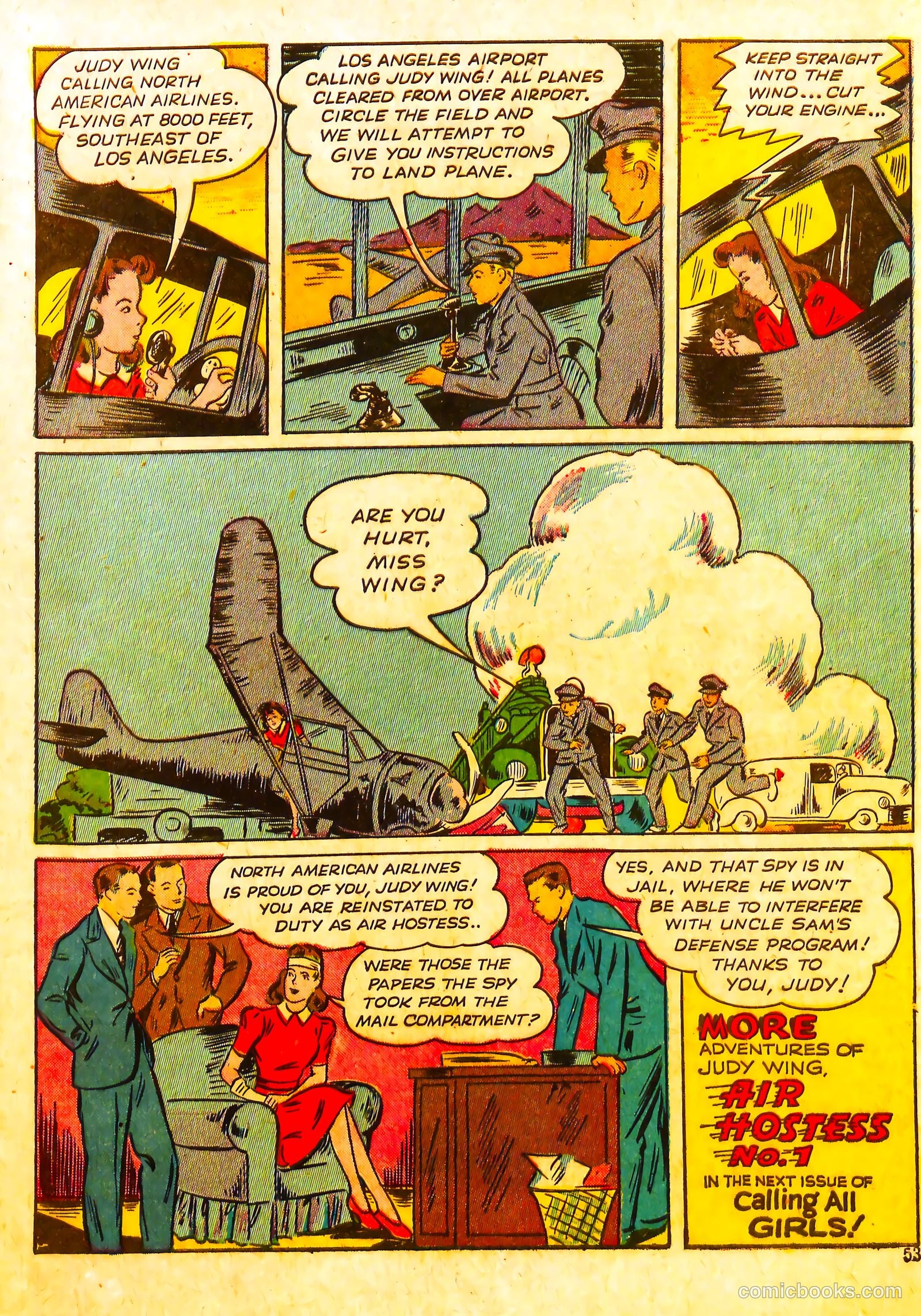 Calling All Girls #3 (1942) — page 55 of 68