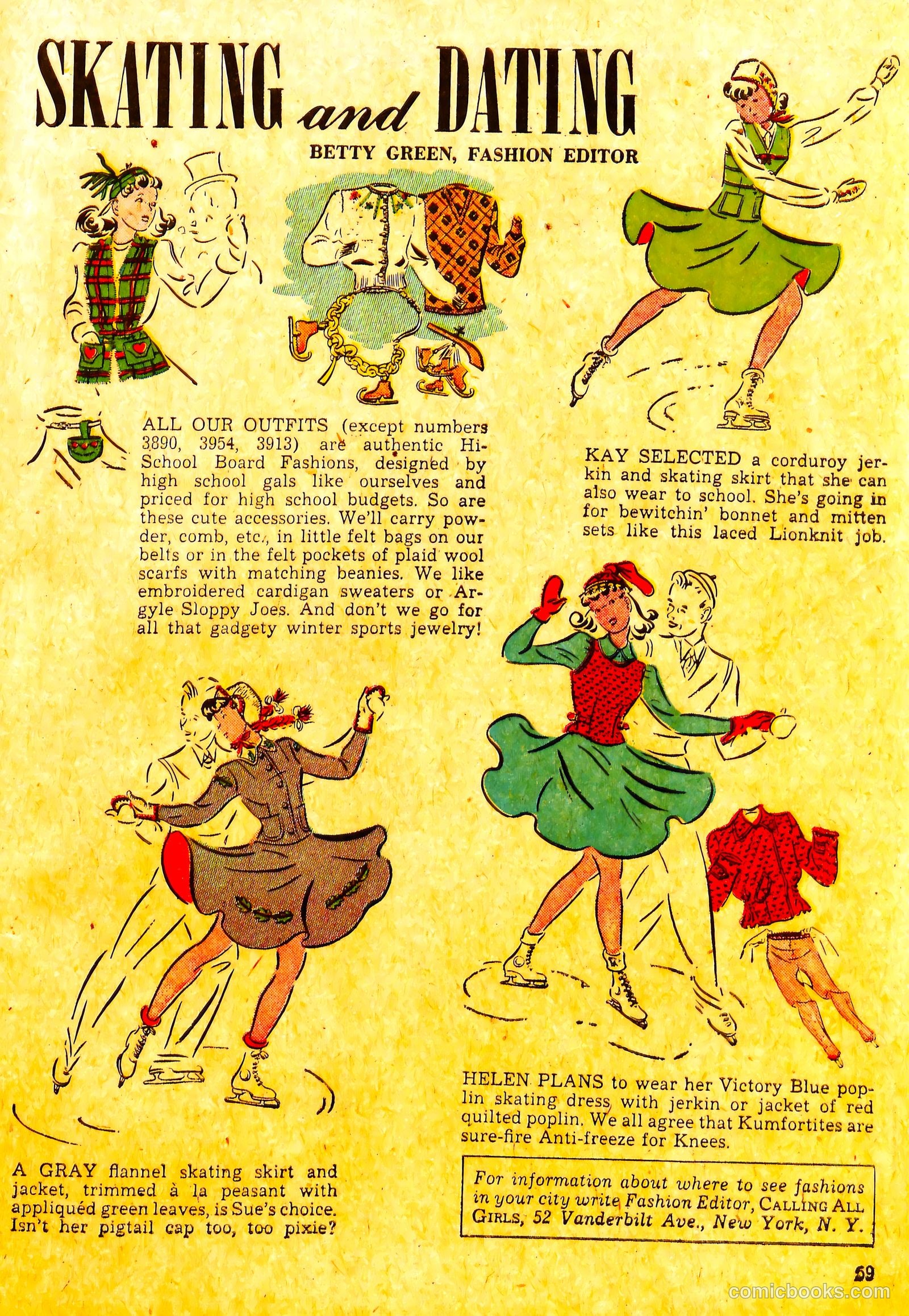Calling All Girls #3 (1942) — page 61 of 68