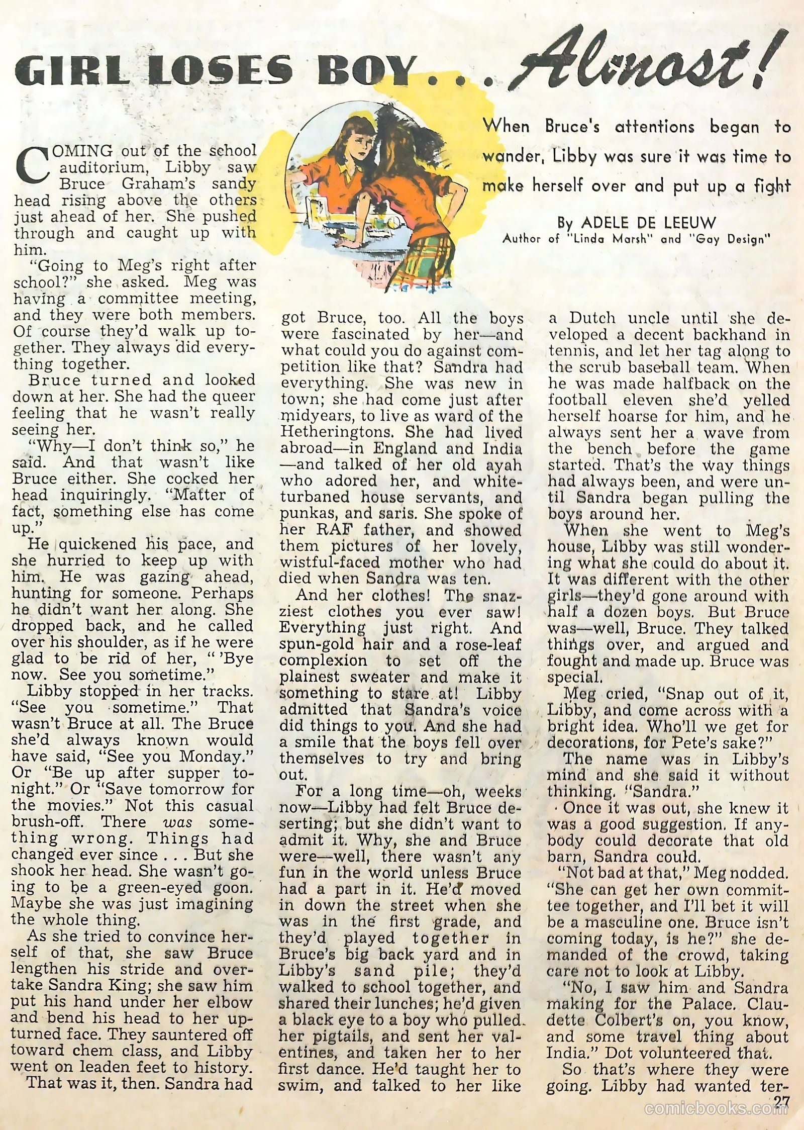 Calling All Girls #30 (1957) — page 27 of 68