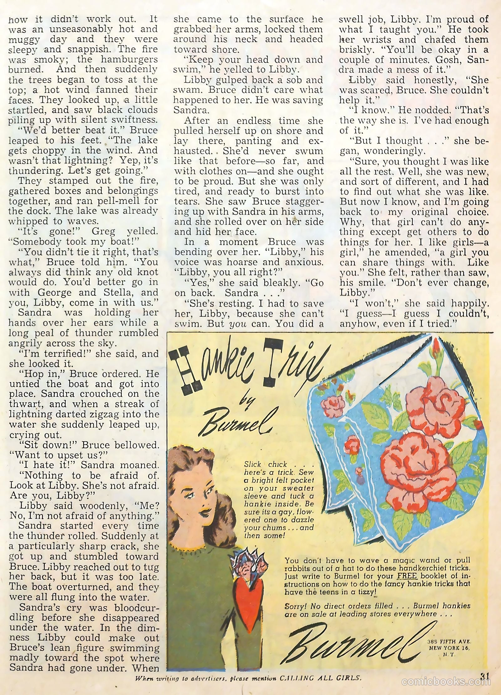 Calling All Girls #30 (1957) — page 31 of 68