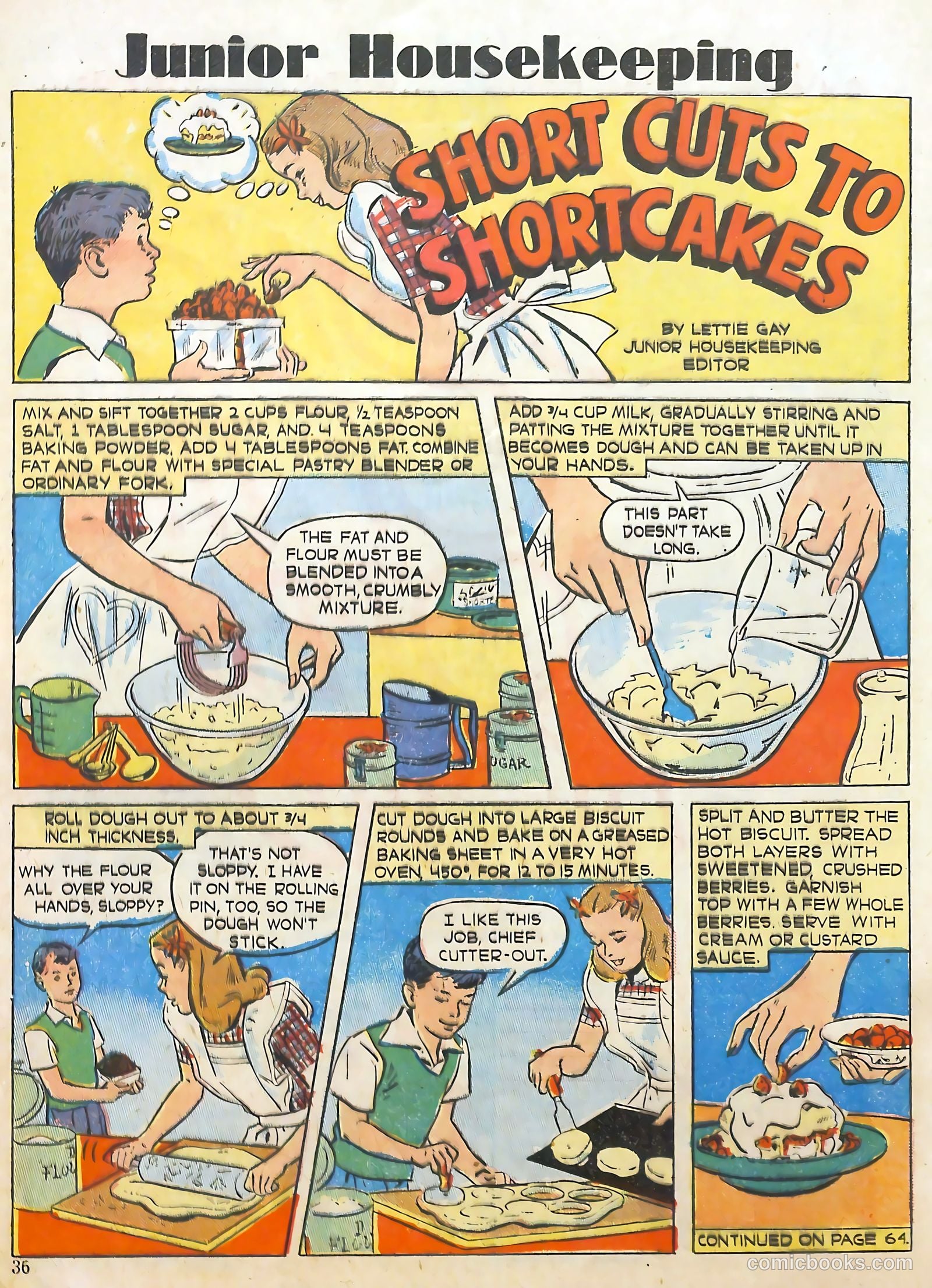 Calling All Girls #30 (1957) — page 36 of 68