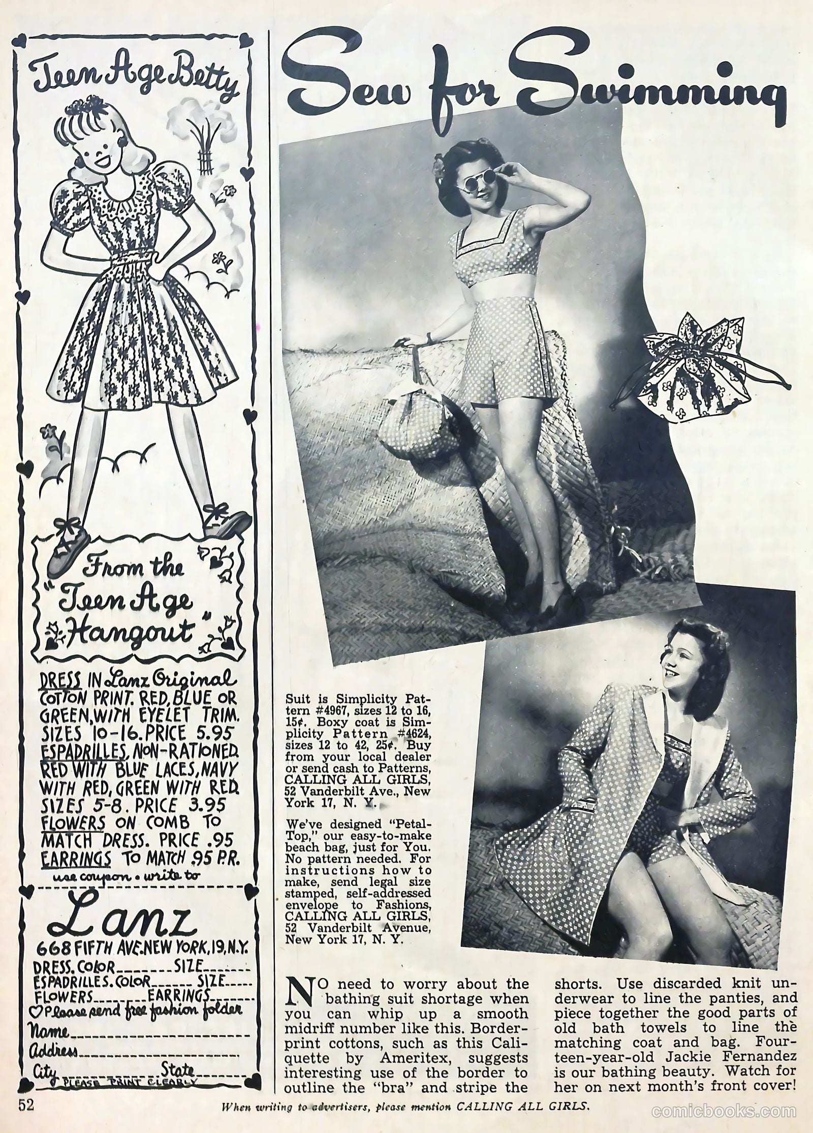 Calling All Girls #30 (1957) — page 52 of 68