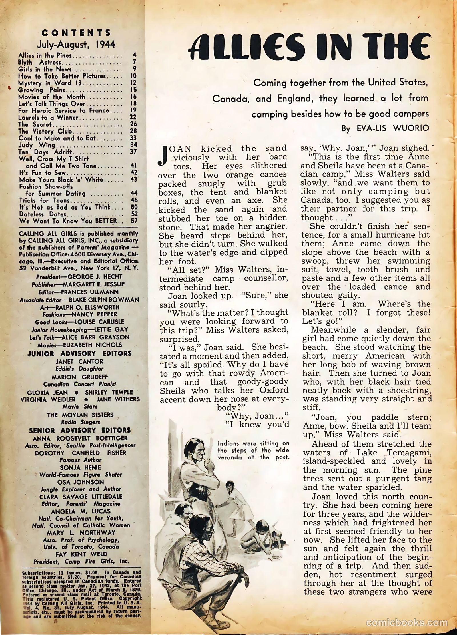 Calling All Girls #31 (1944) — page 4 of 60