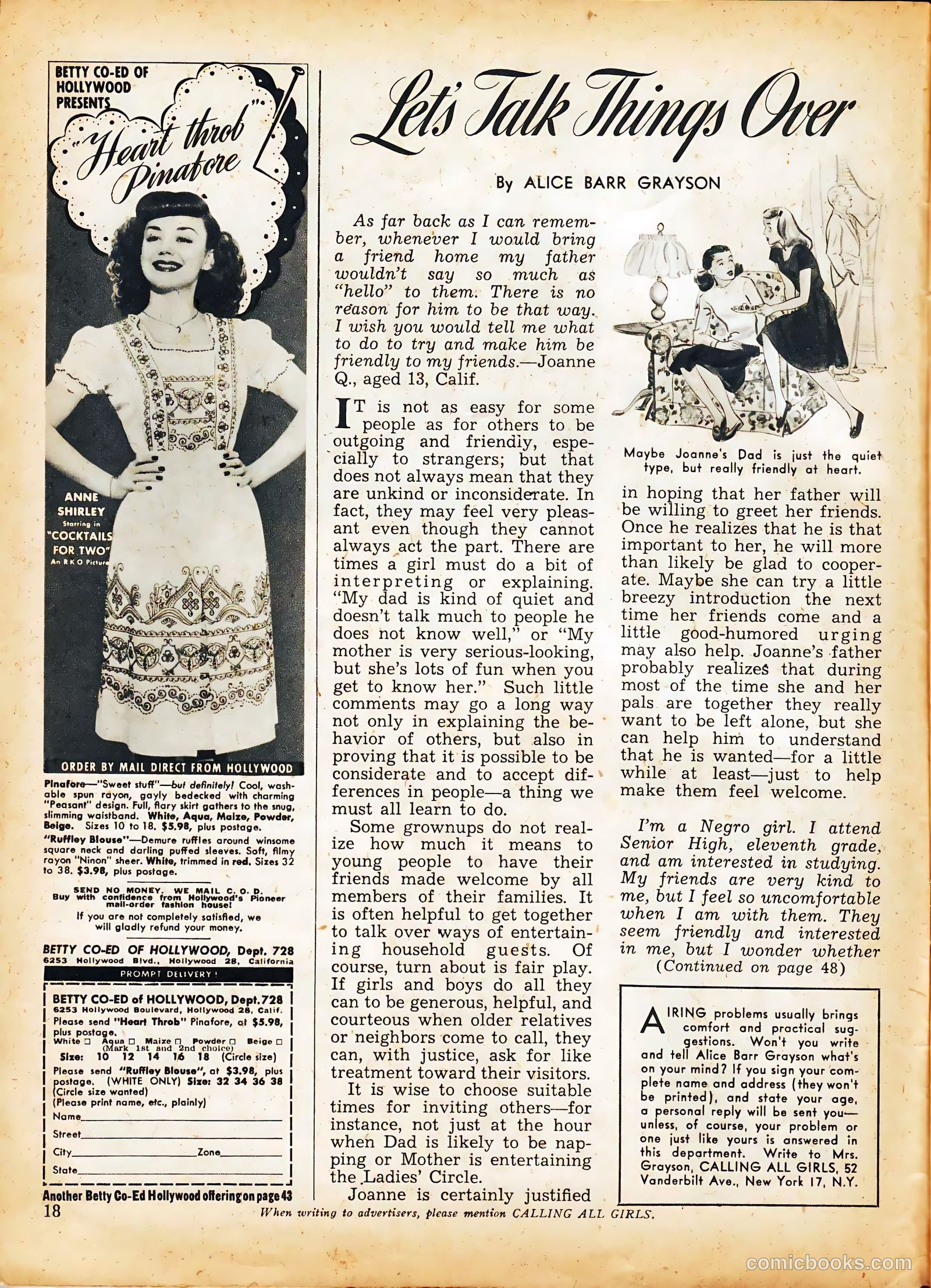 Calling All Girls #31 (1944) — page 18 of 60