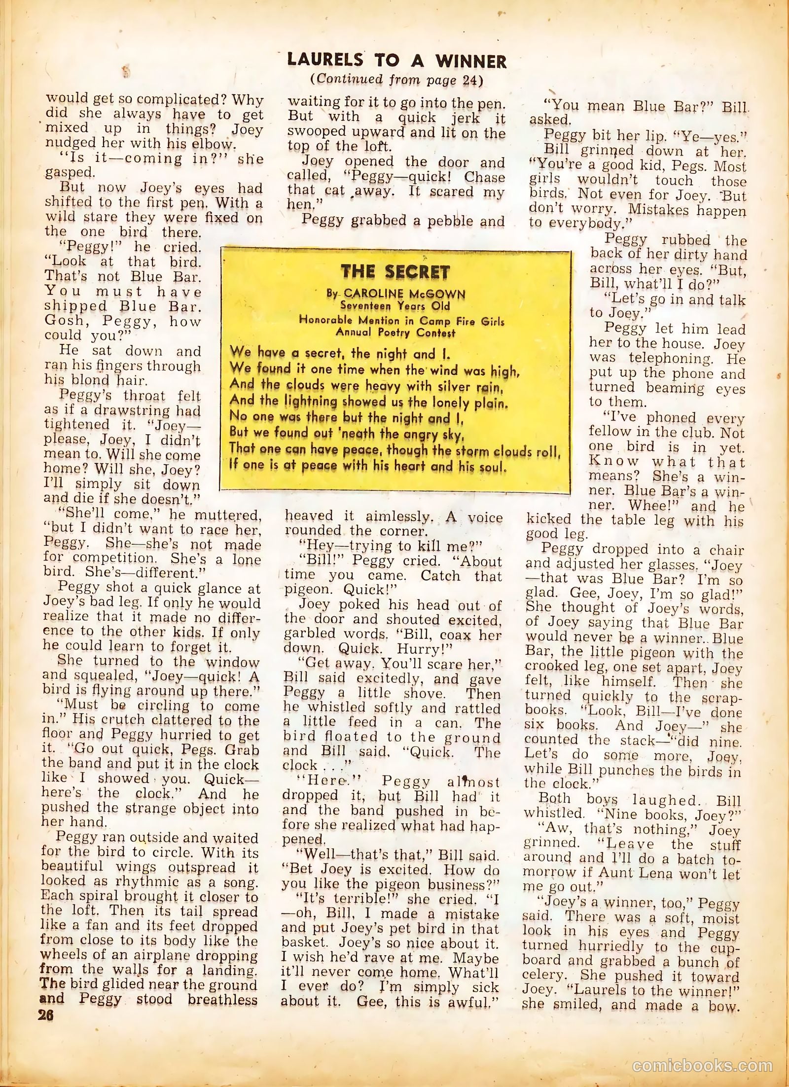 Calling All Girls #31 (1944) — page 26 of 60