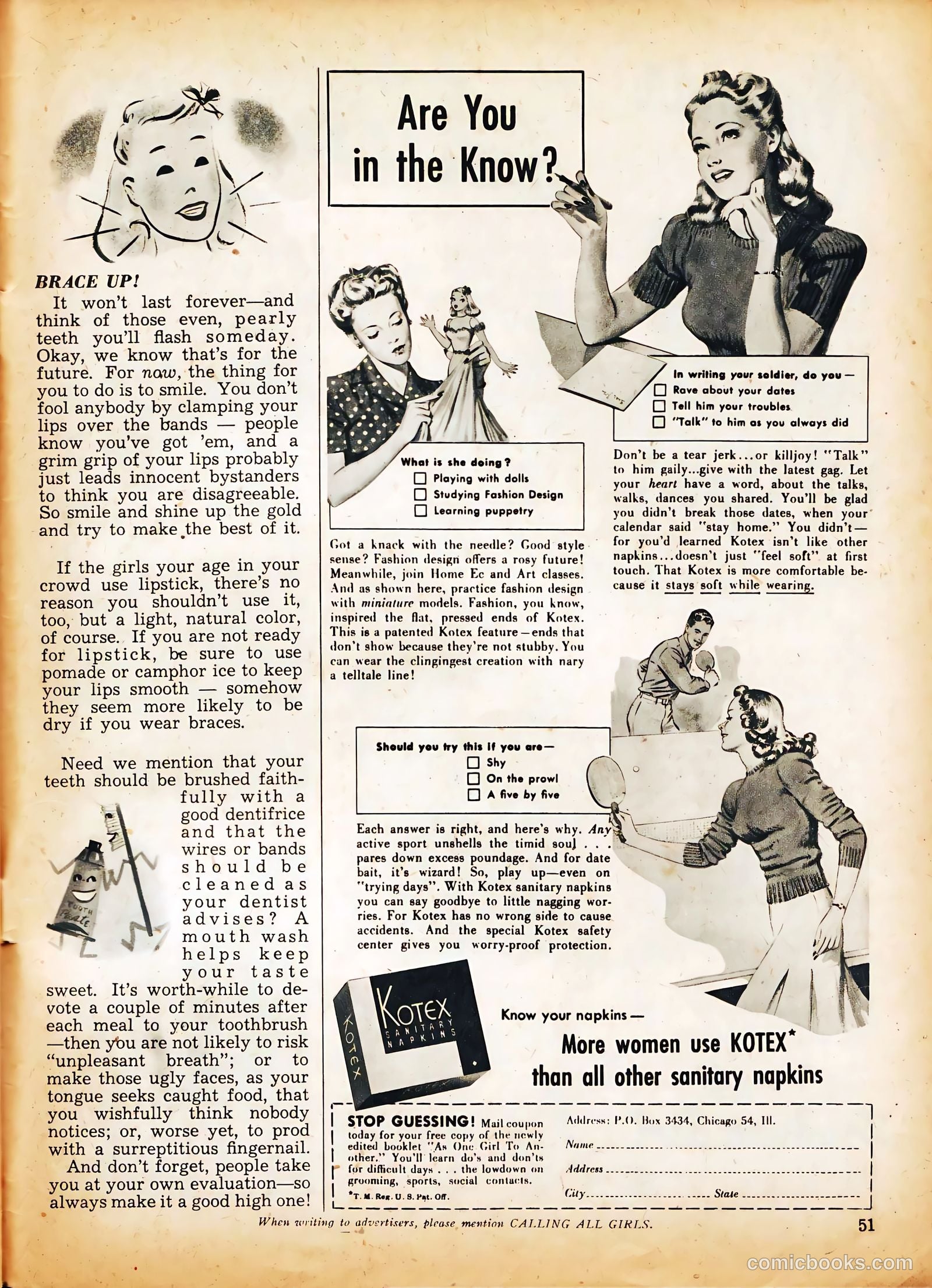 Calling All Girls #31 (1944) — page 51 of 60