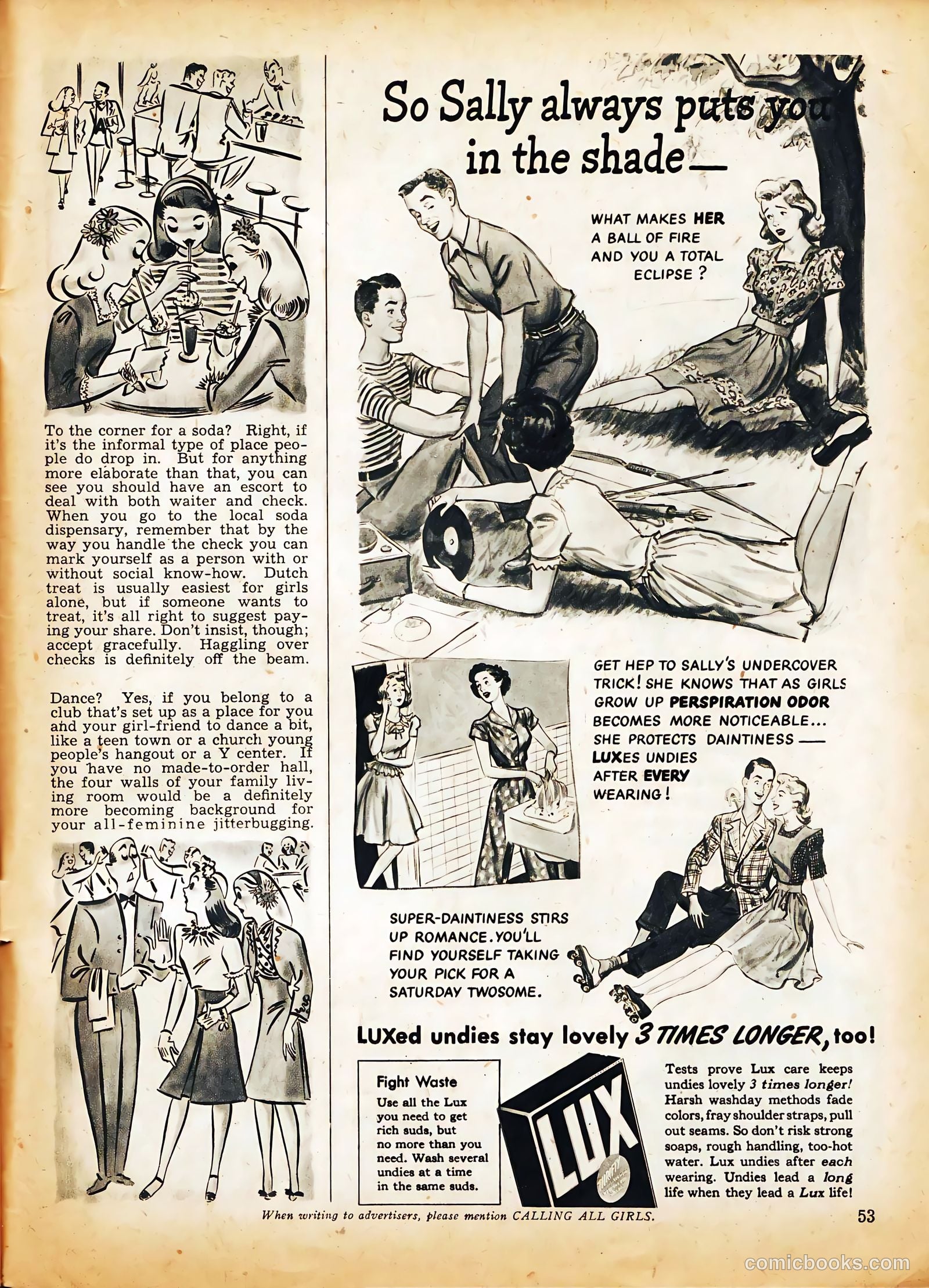 Calling All Girls #31 (1944) — page 53 of 60