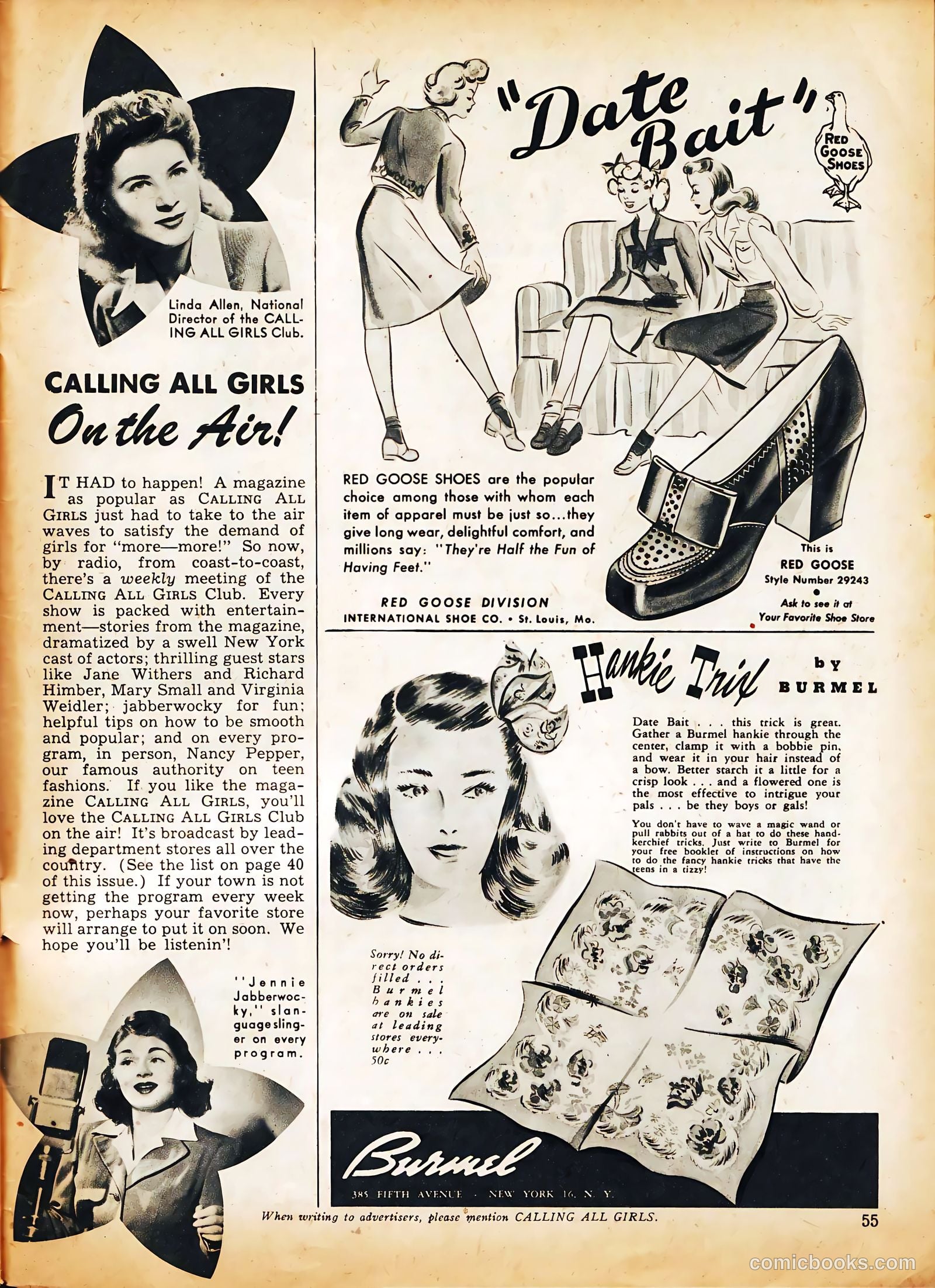 Calling All Girls #31 (1944) — page 55 of 60
