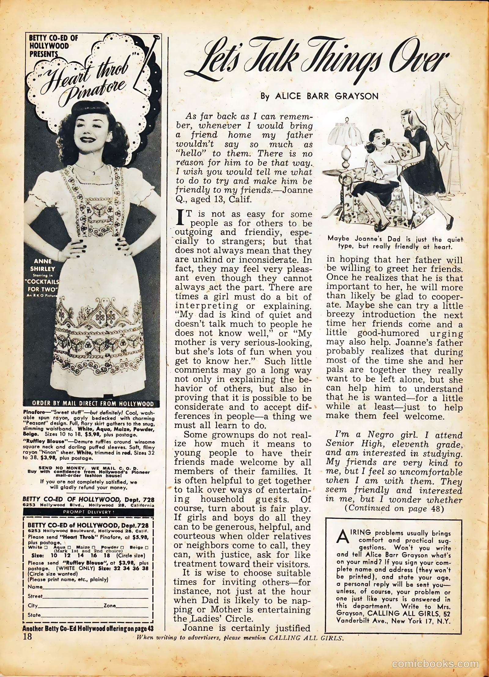 Calling All Girls #31 (1957) — page 18 of 60