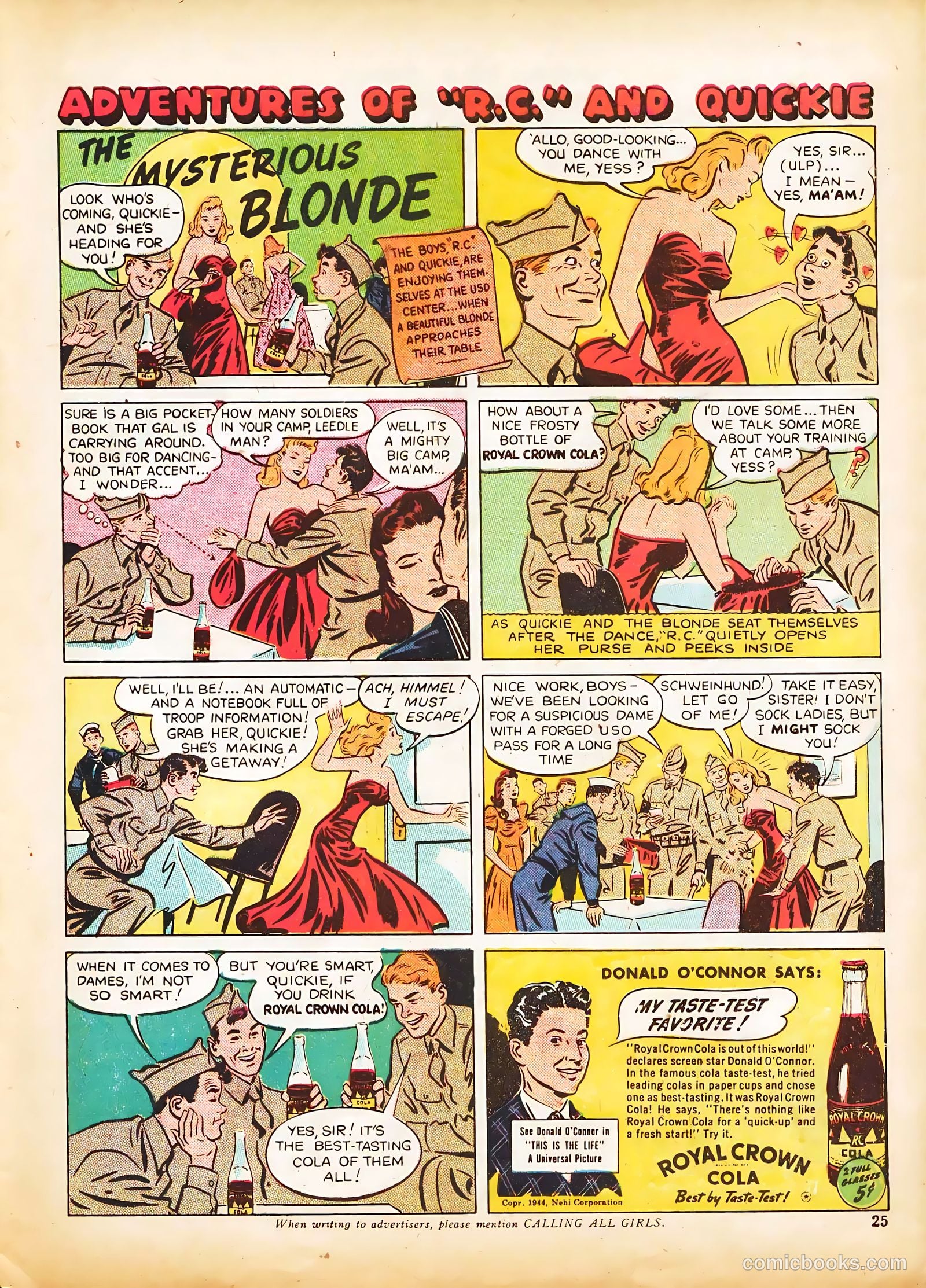 Calling All Girls #31 (1957) — page 25 of 60