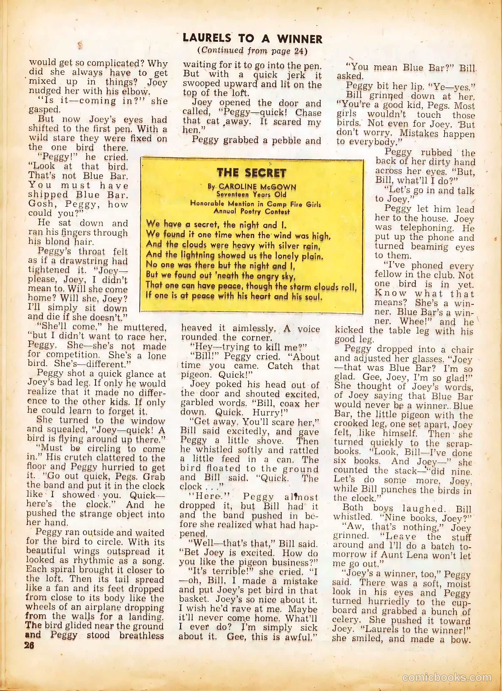 Calling All Girls #31 (1957) — page 26 of 60
