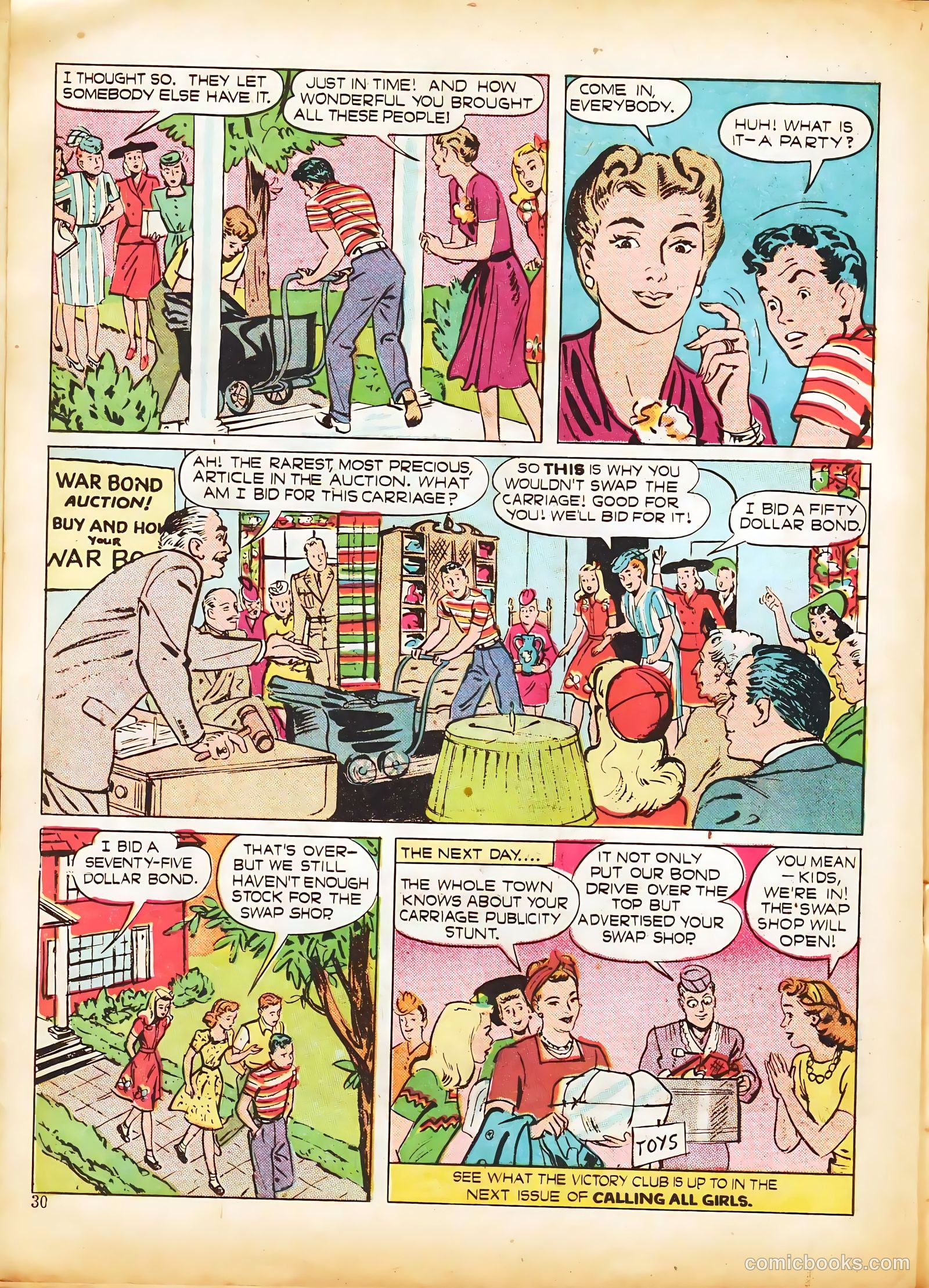 Calling All Girls #31 (1957) — page 30 of 60