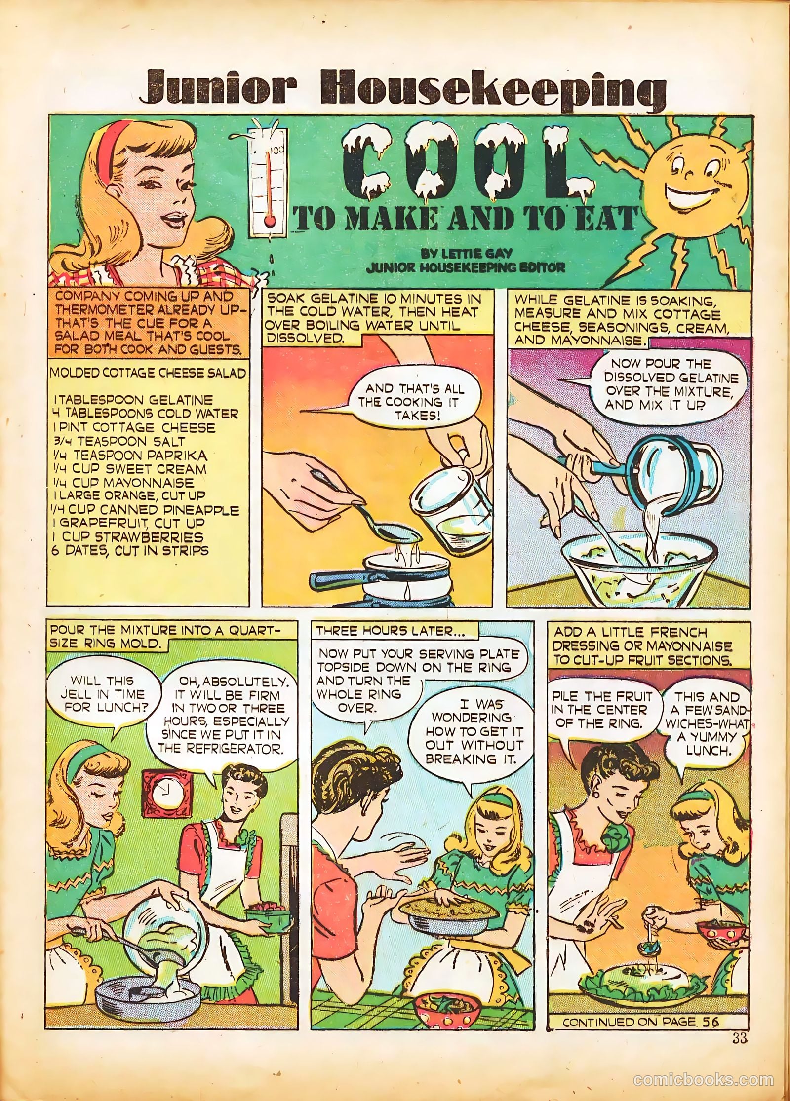 Calling All Girls #31 (1957) — page 33 of 60