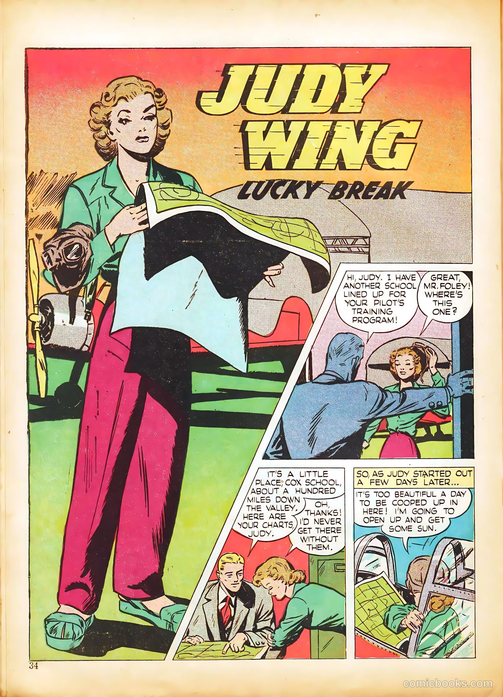 Calling All Girls #31 (1957) — page 34 of 60