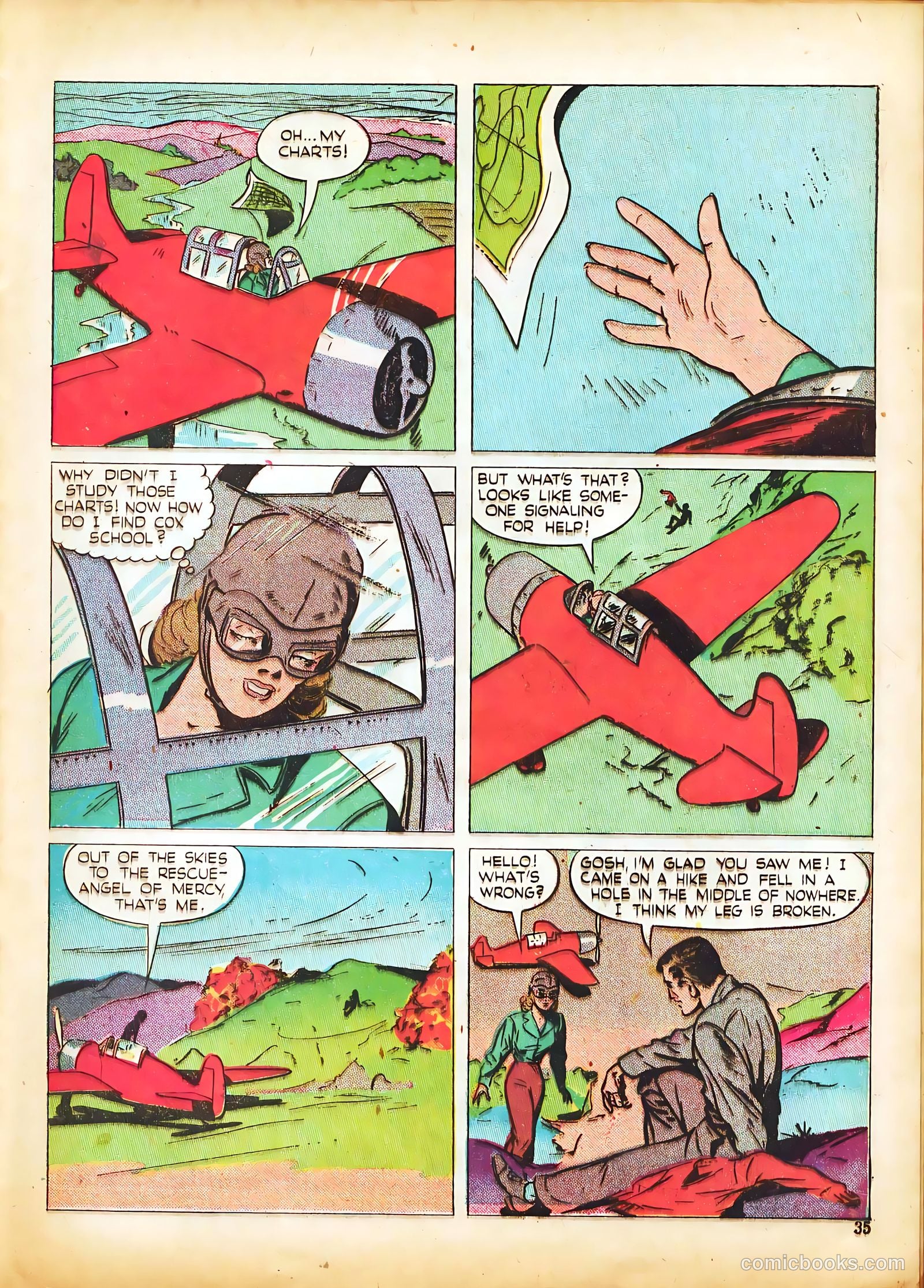 Calling All Girls #31 (1957) — page 35 of 60