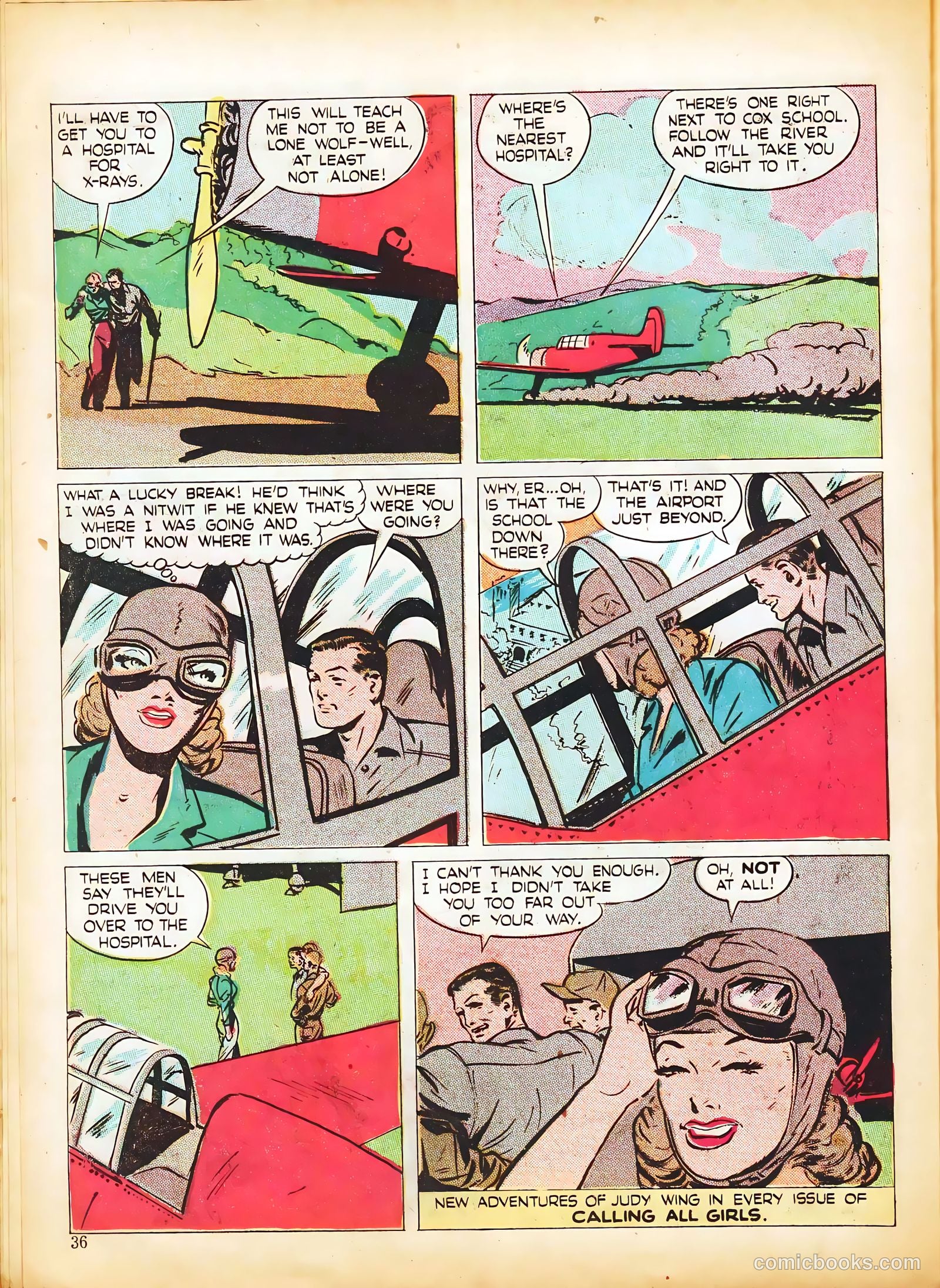 Calling All Girls #31 (1957) — page 36 of 60