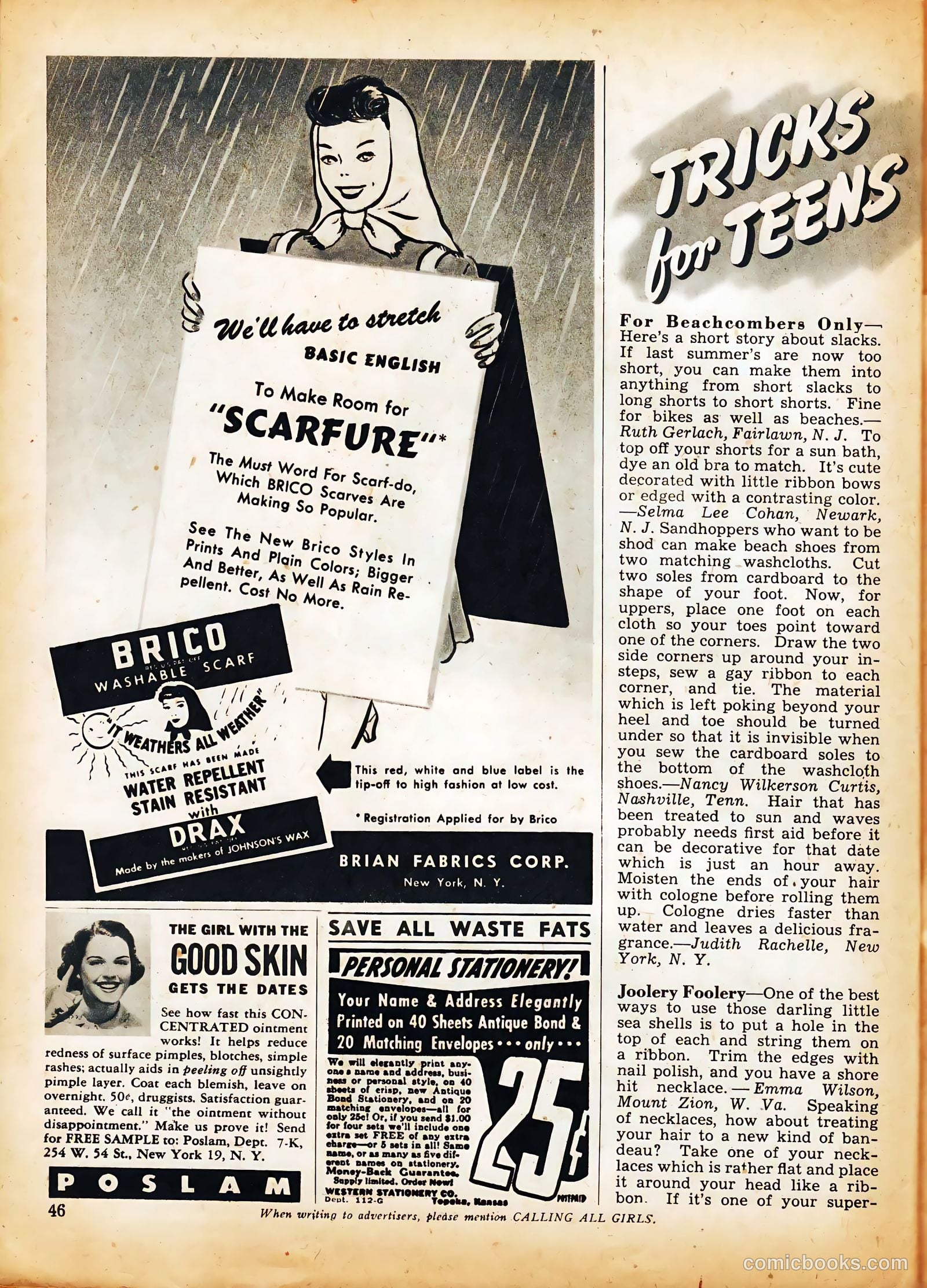 Calling All Girls #31 (1957) — page 46 of 60