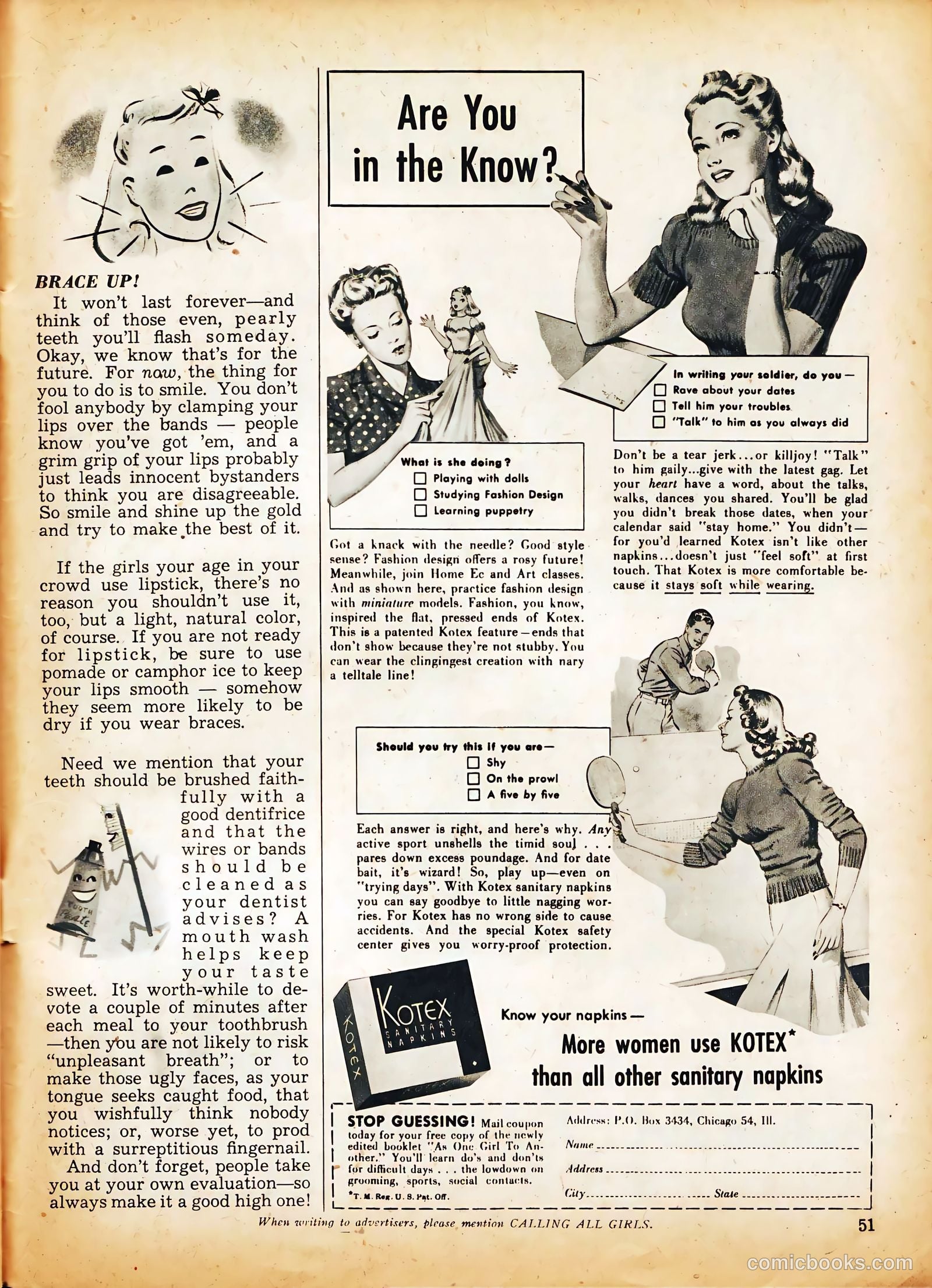 Calling All Girls #31 (1957) — page 51 of 60
