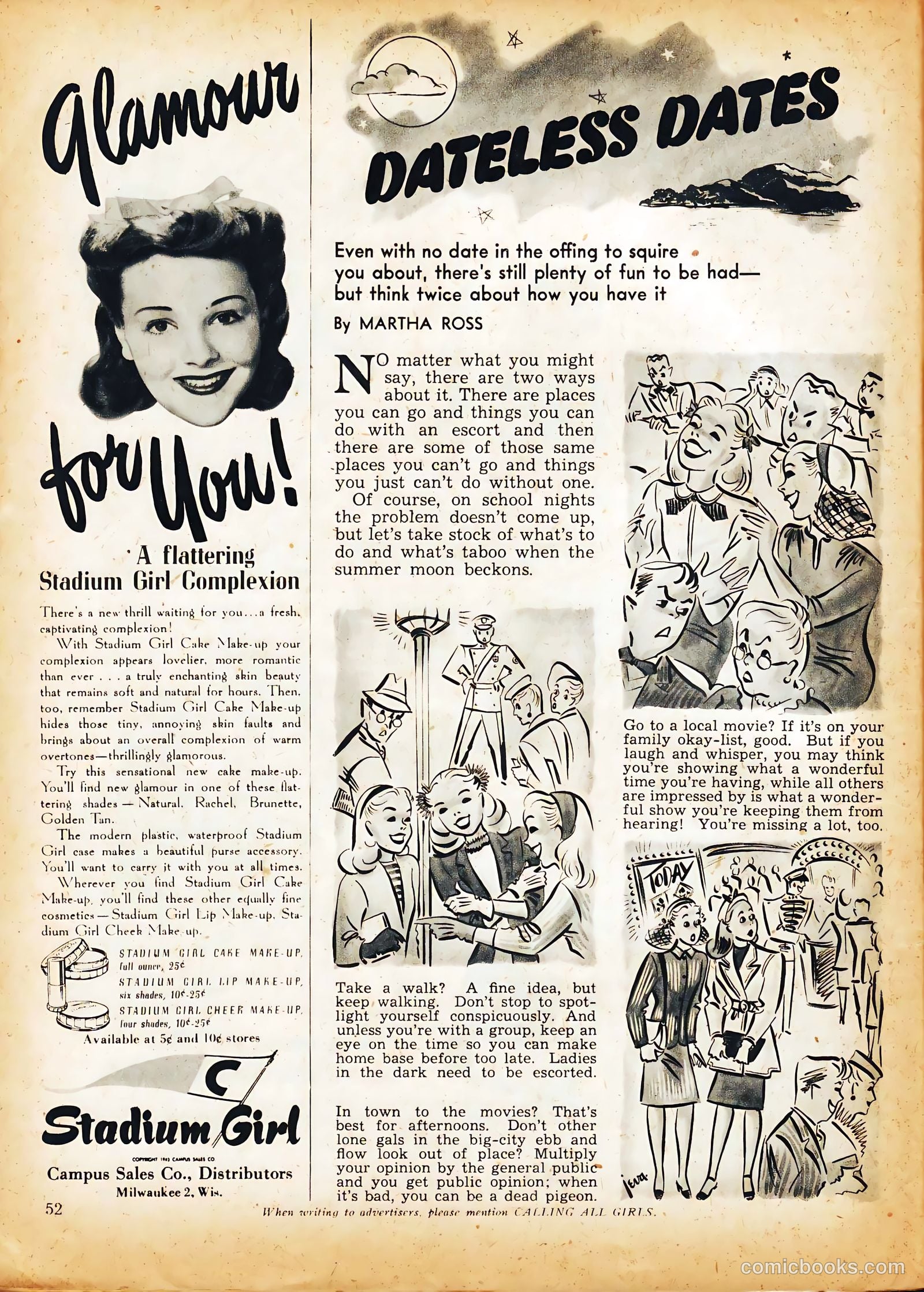 Calling All Girls #31 (1957) — page 52 of 60