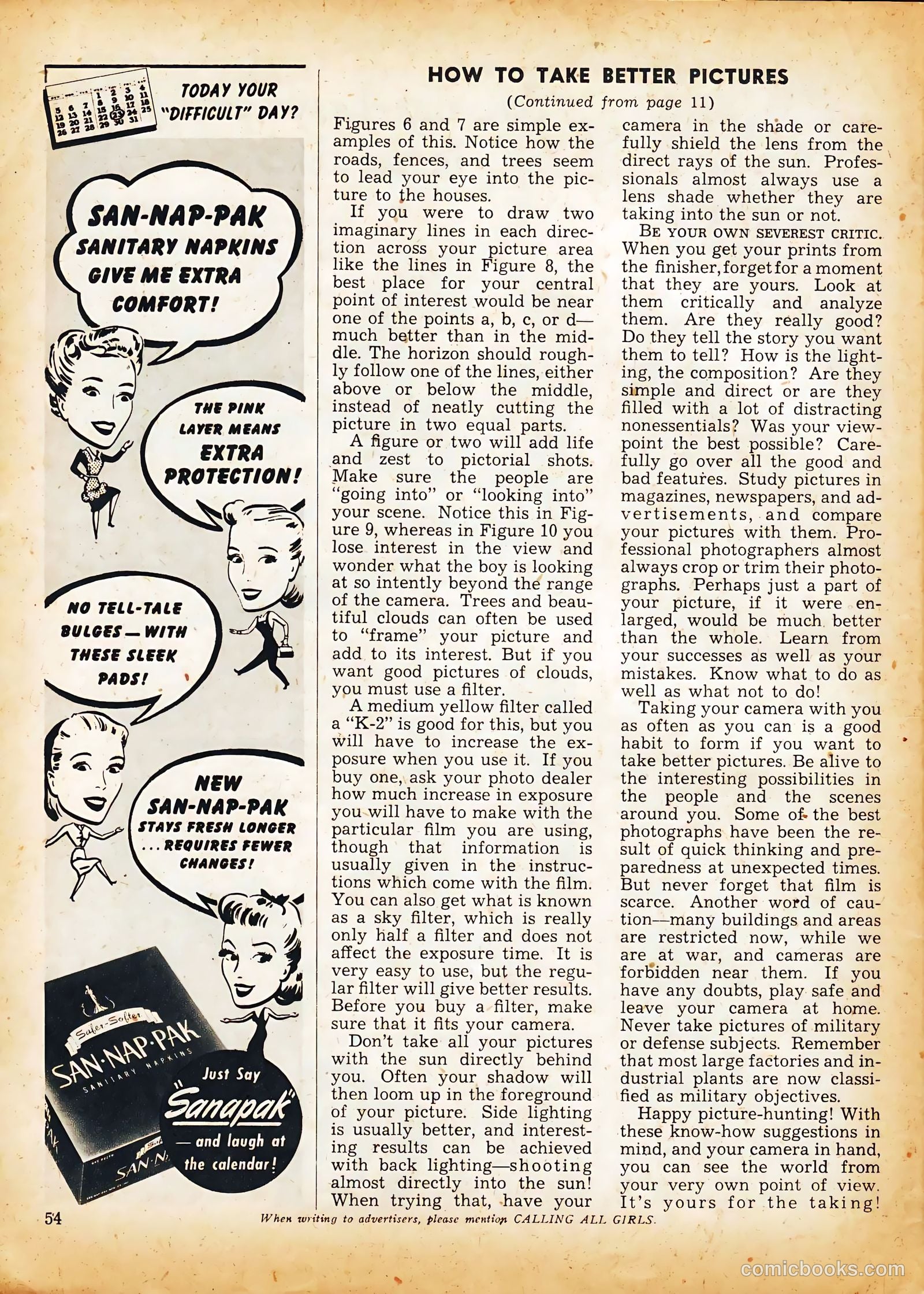 Calling All Girls #31 (1957) — page 54 of 60
