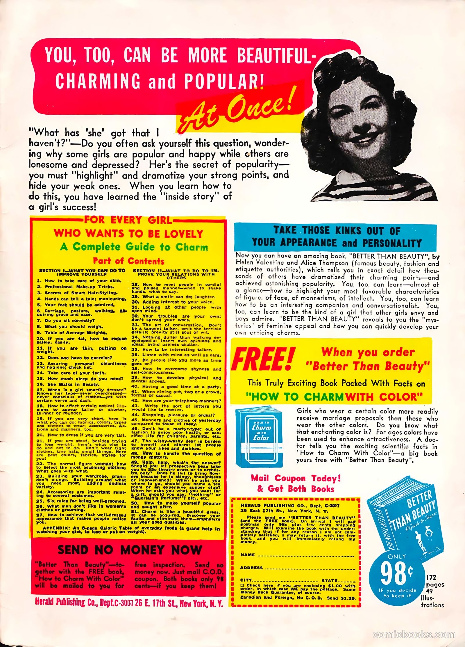 Calling All Girls #31 (1957) — page 59 of 60