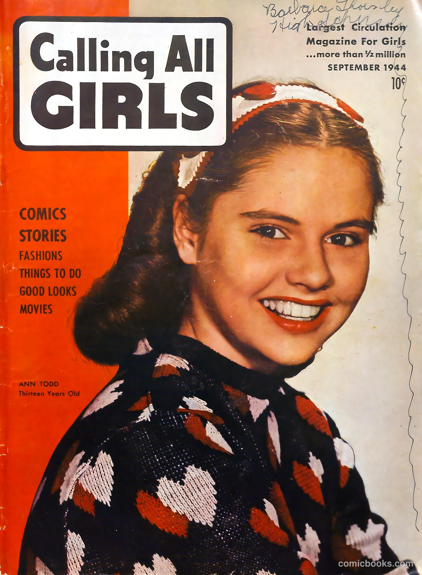Calling All Girls #32