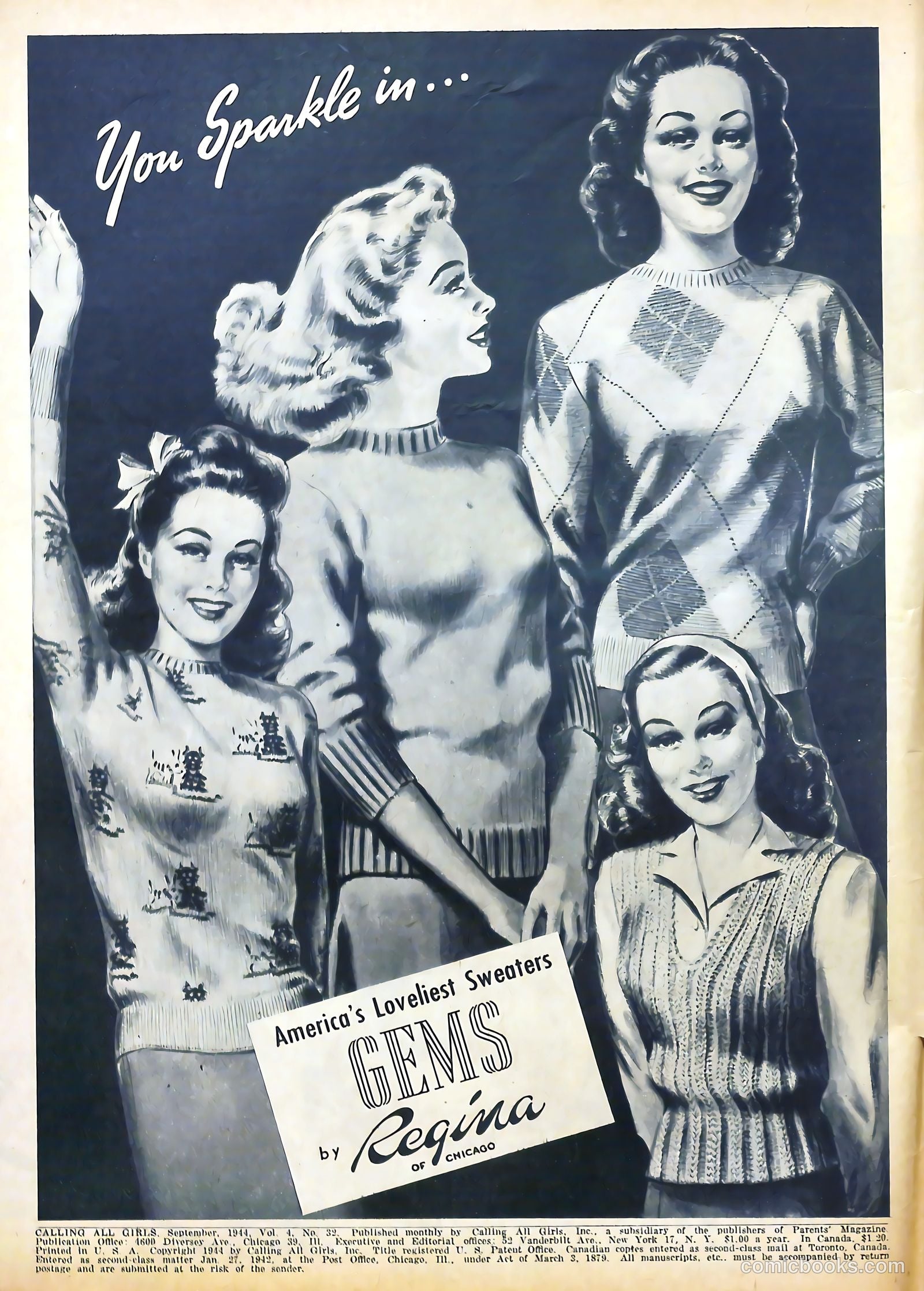 Calling All Girls #32 (1957) — page 4 of 70