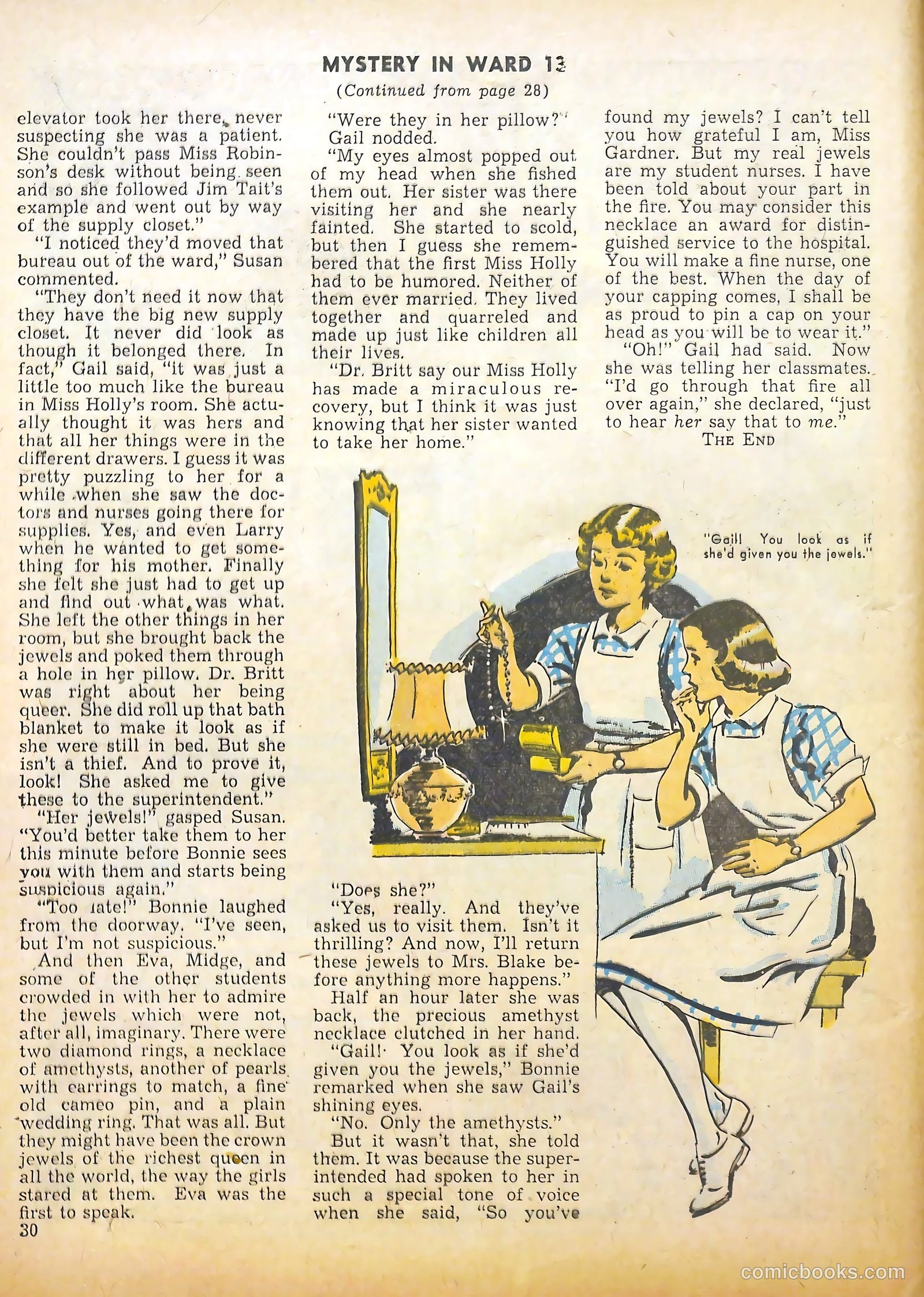Calling All Girls #32 (1957) — page 30 of 70