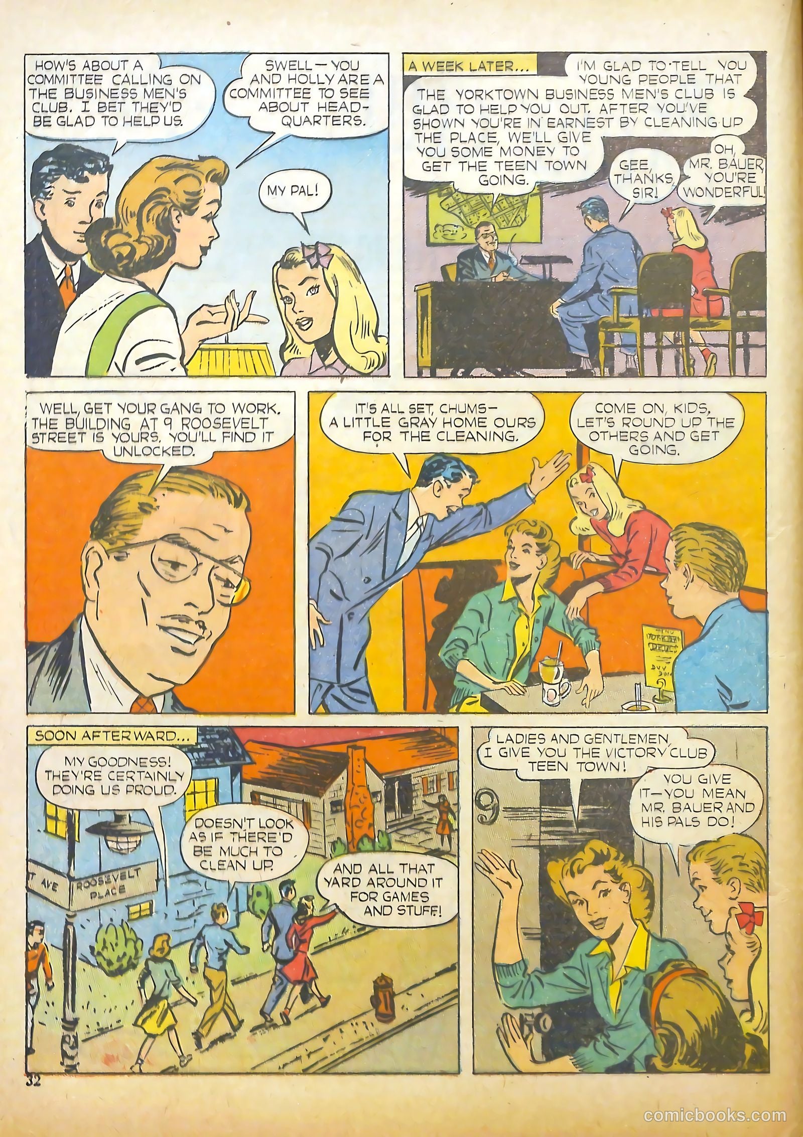 Calling All Girls #32 (1957) — page 32 of 70