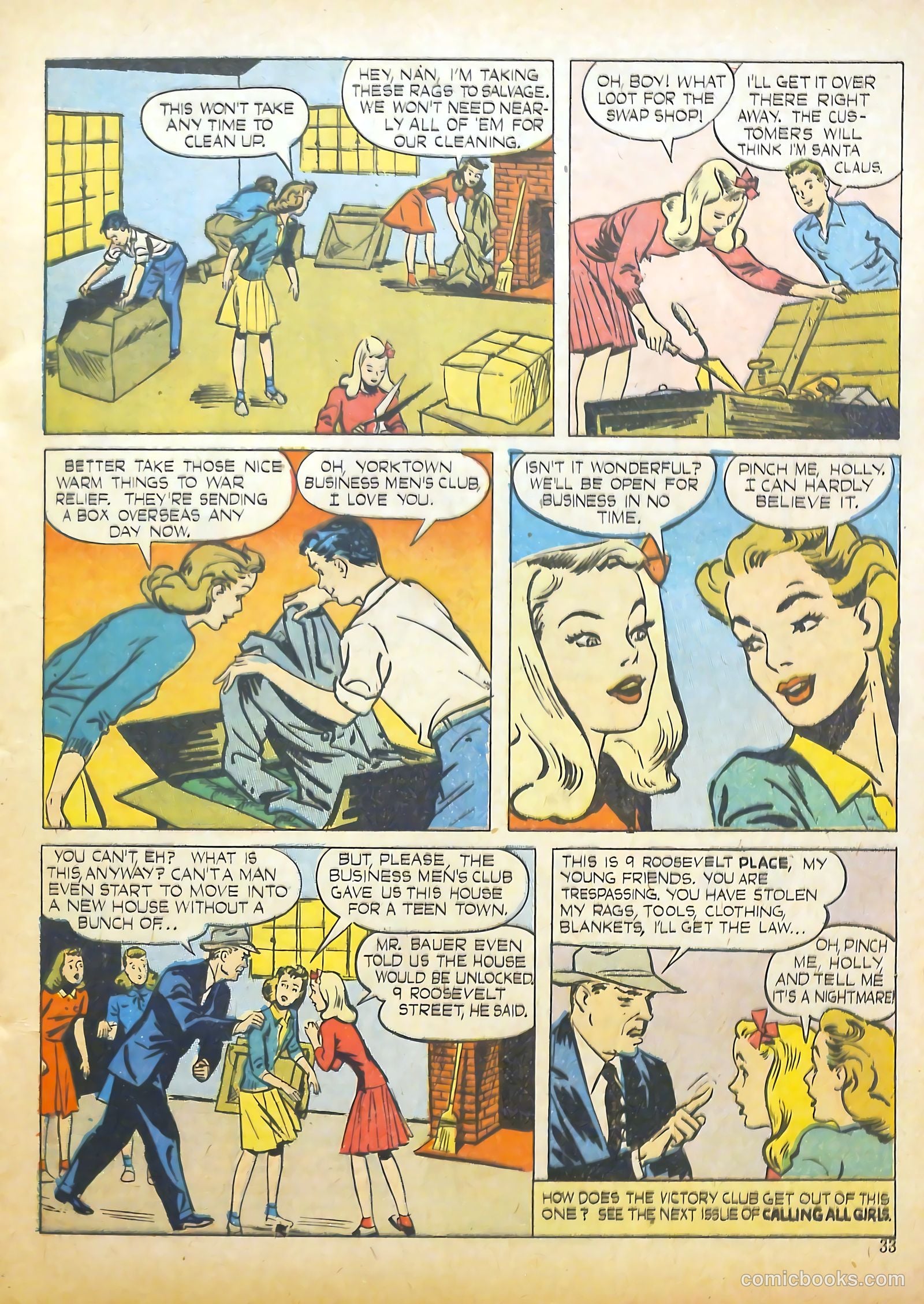 Calling All Girls #32 (1957) — page 33 of 70