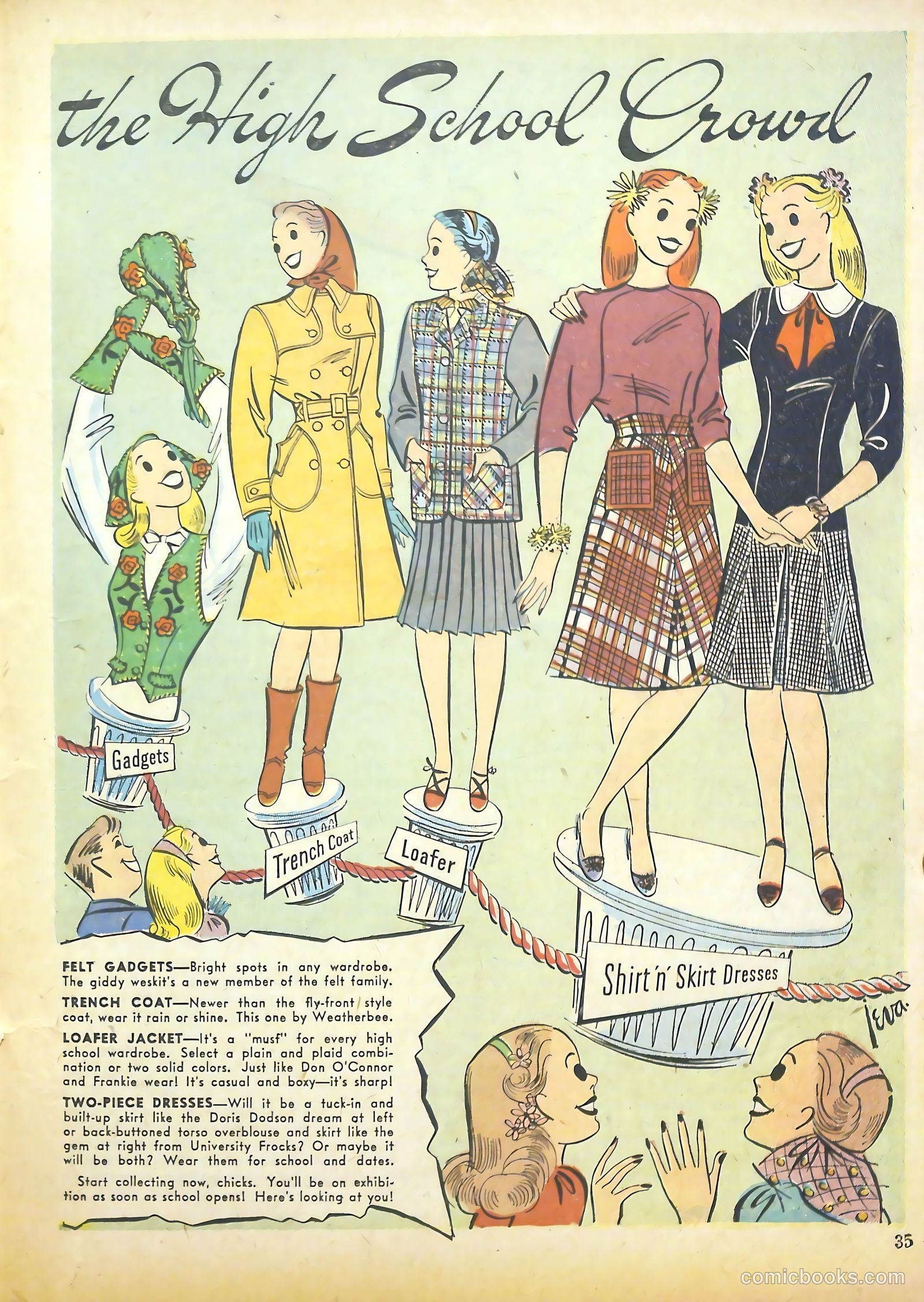 Calling All Girls #32 (1957) — page 36 of 70