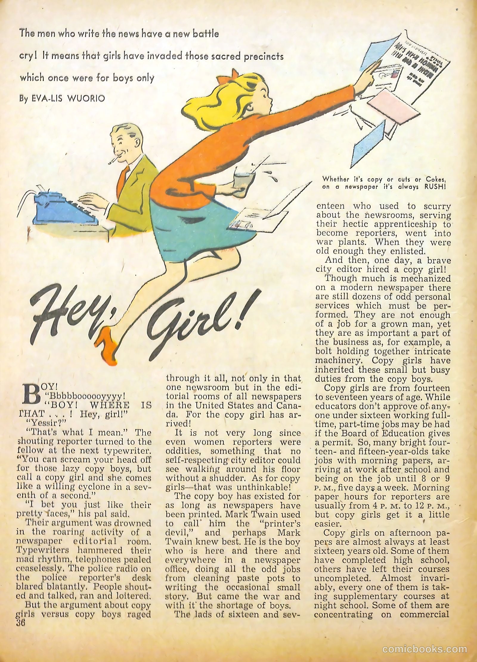 Calling All Girls #32 (1957) — page 37 of 70