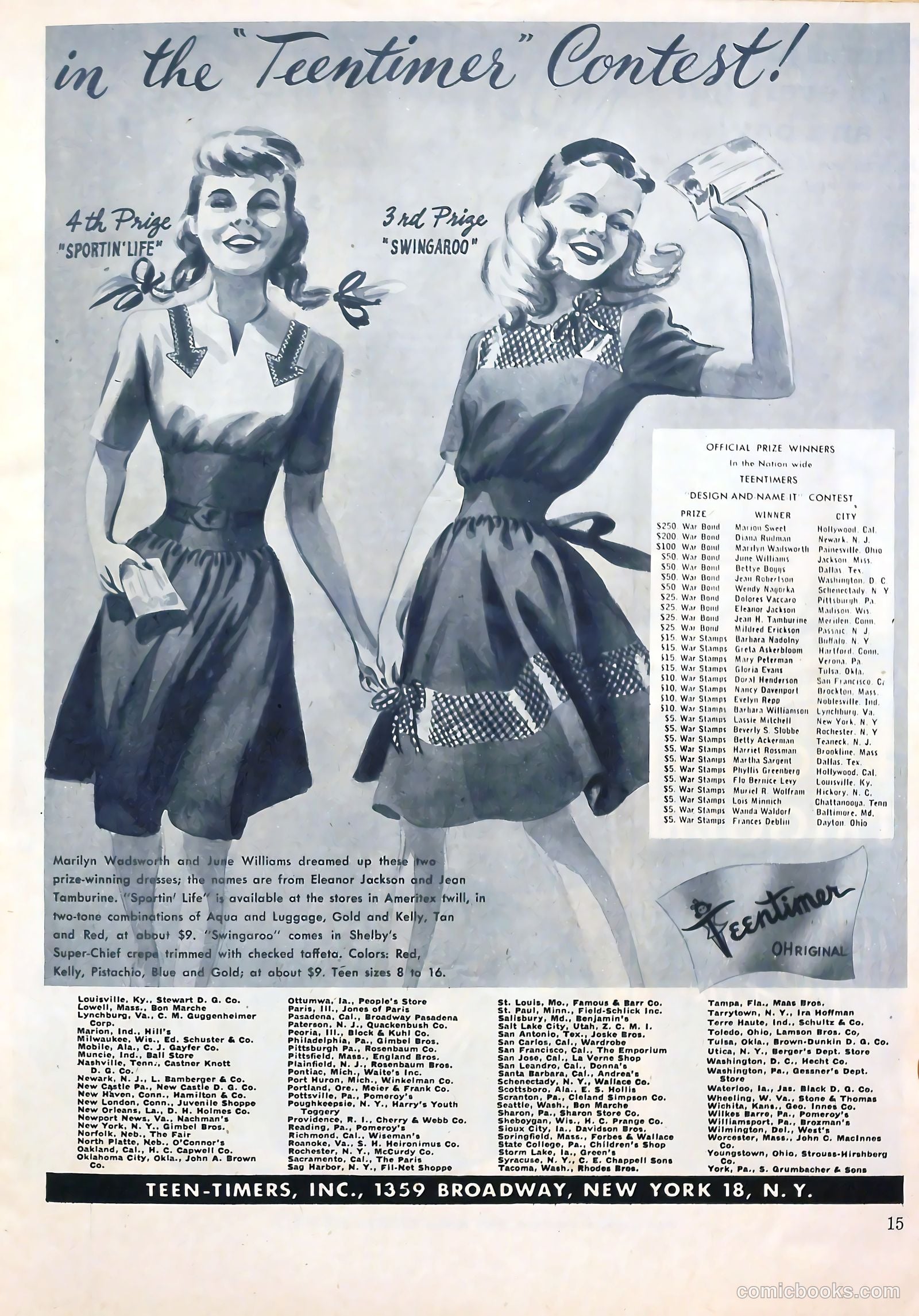 Calling All Girls #33 (1957) — page 16 of 70