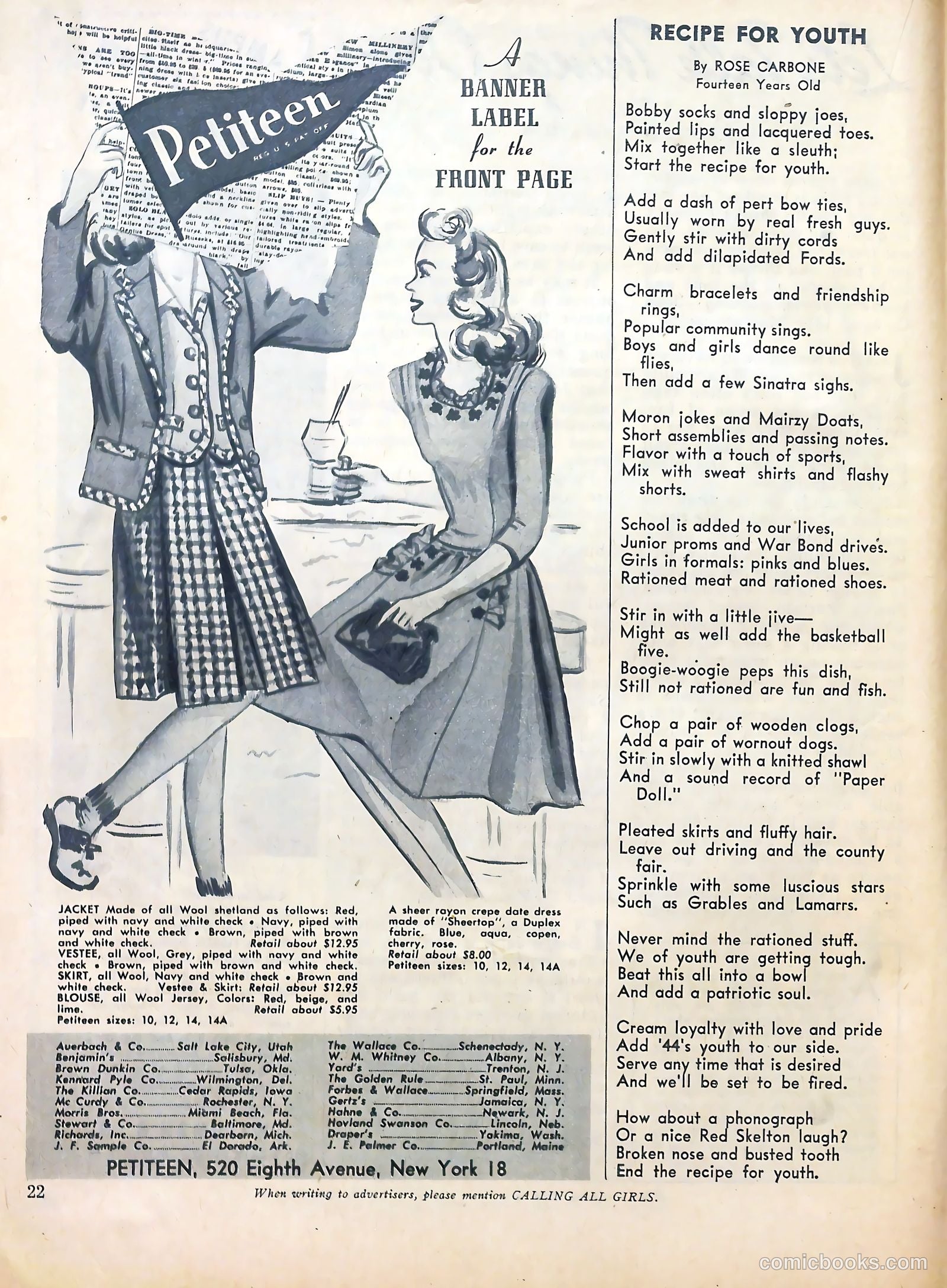 Calling All Girls #33 (1957) — page 23 of 70