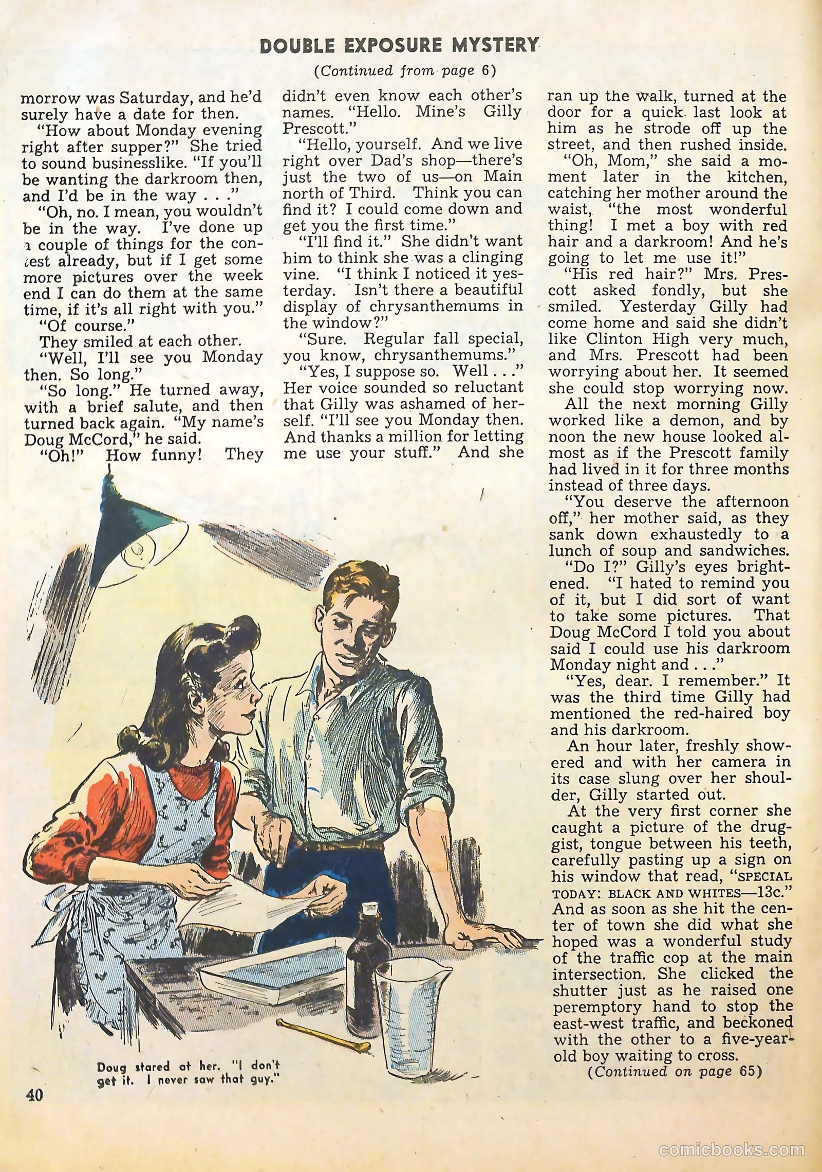 Calling All Girls #33 (1957) — page 41 of 70