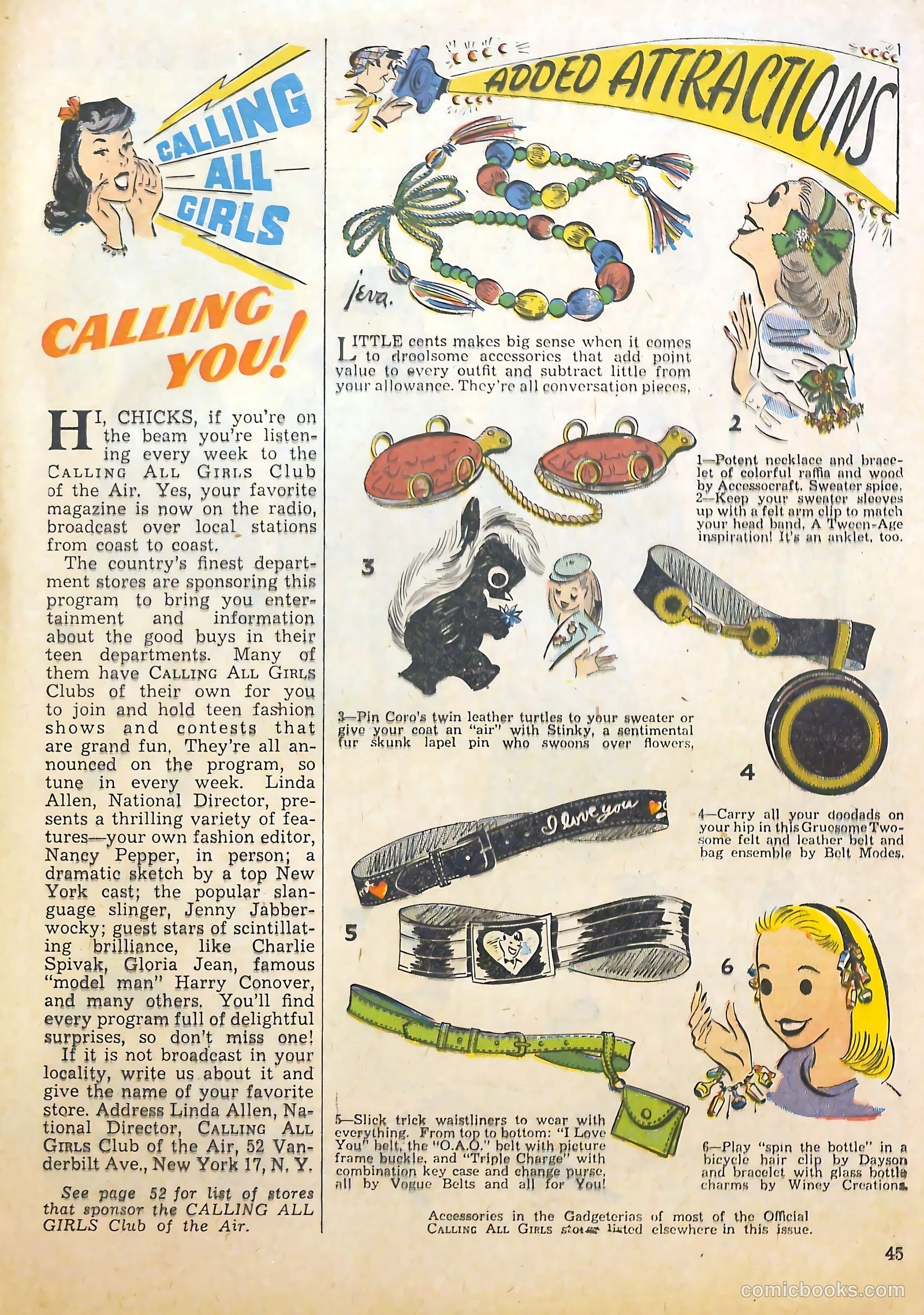 Calling All Girls #33 (1957) — page 46 of 70